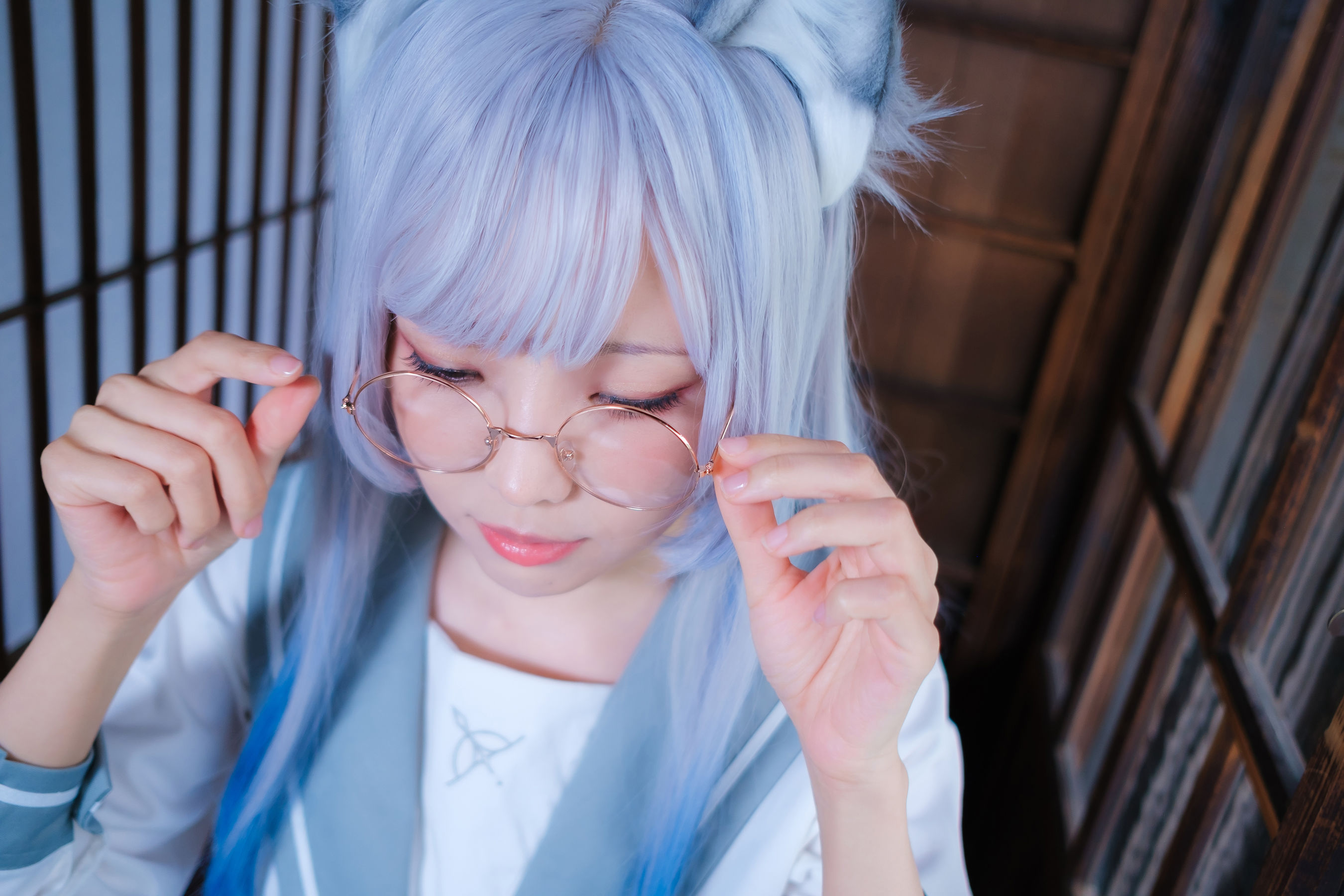 Ely_eee (ElyEE子) - Veranda White Cat緣廊白貓