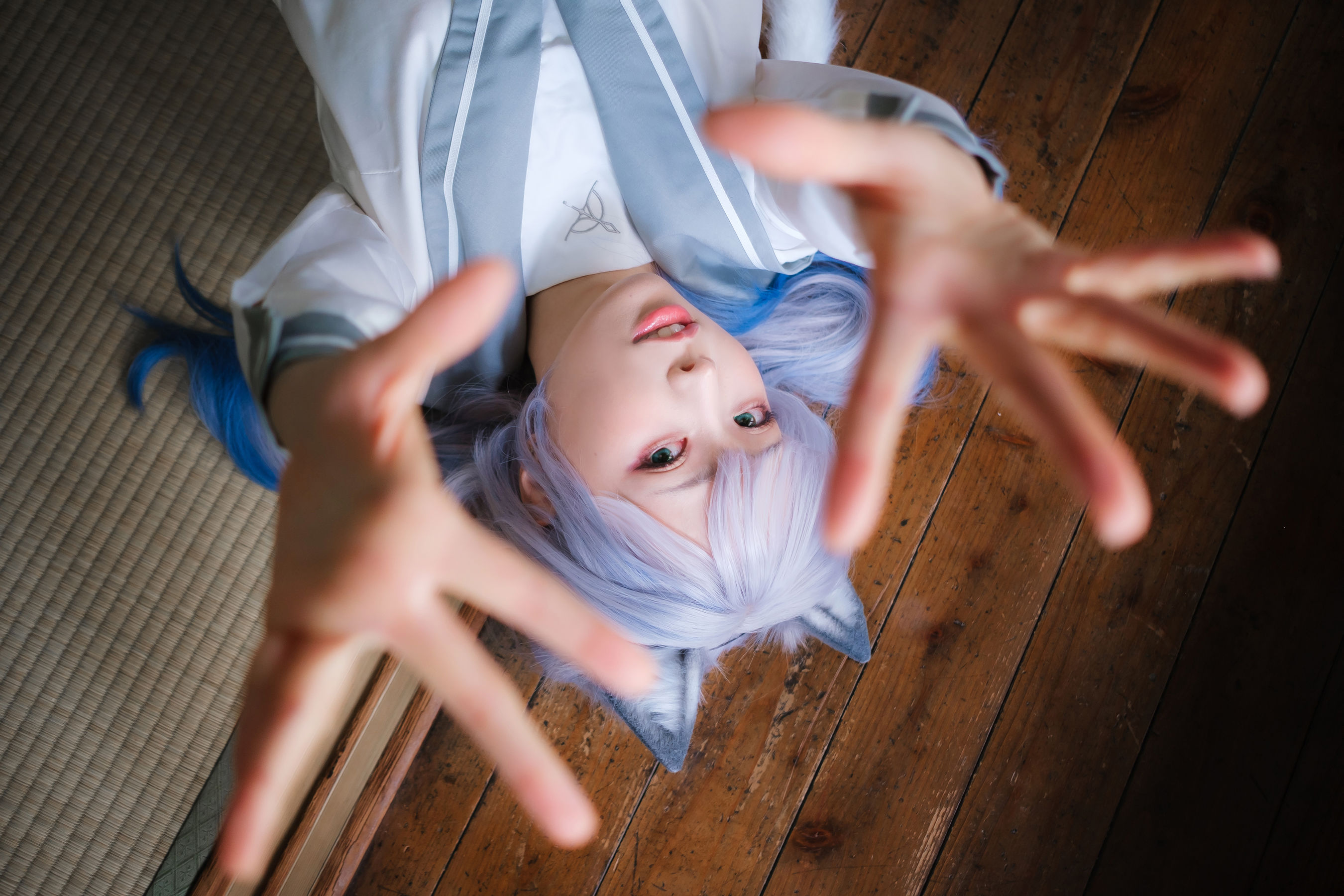 Ely_eee (ElyEE子) - Veranda White Cat緣廊白貓