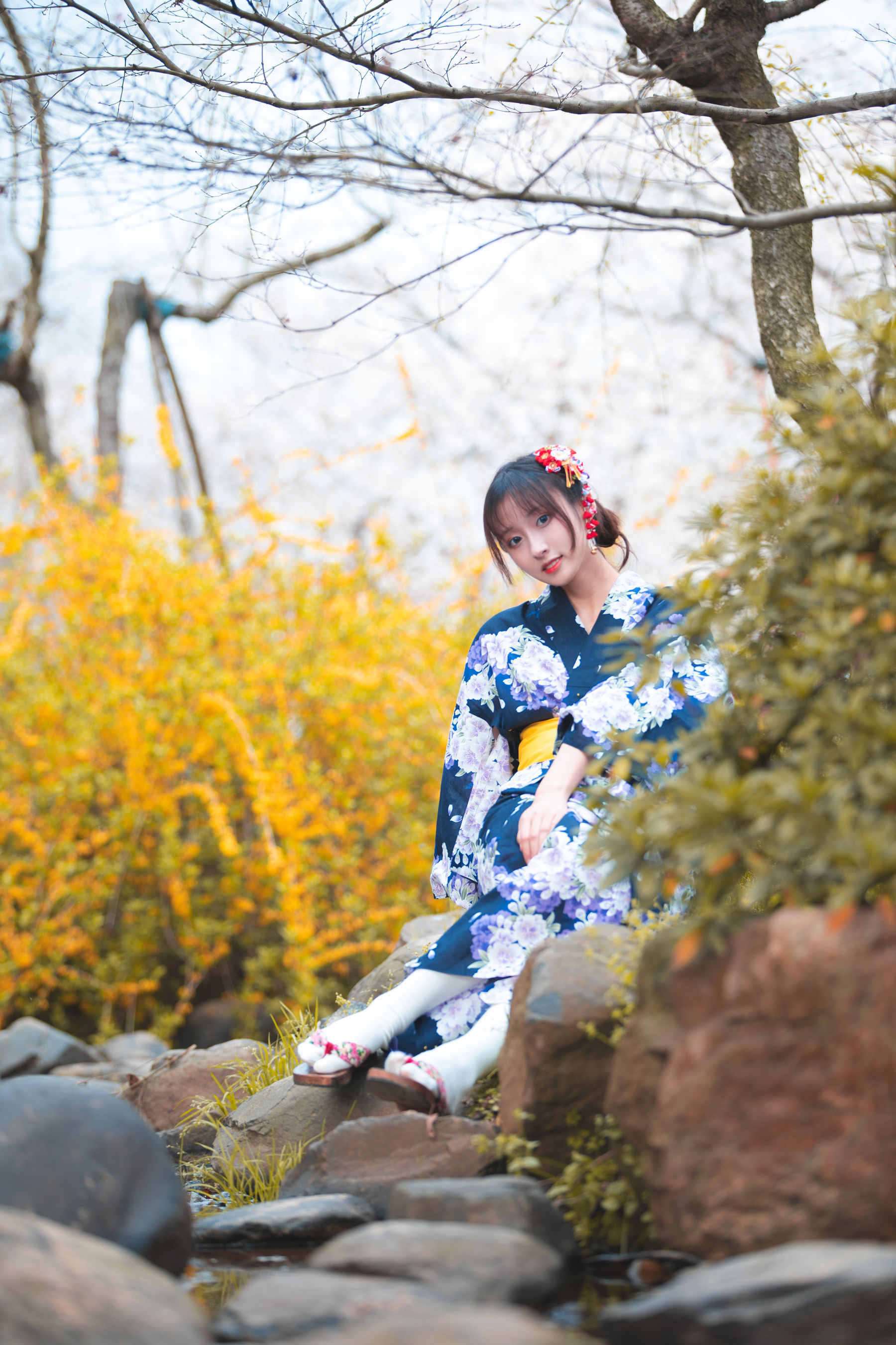 Luisa_零纱 - 樱园浴衣
