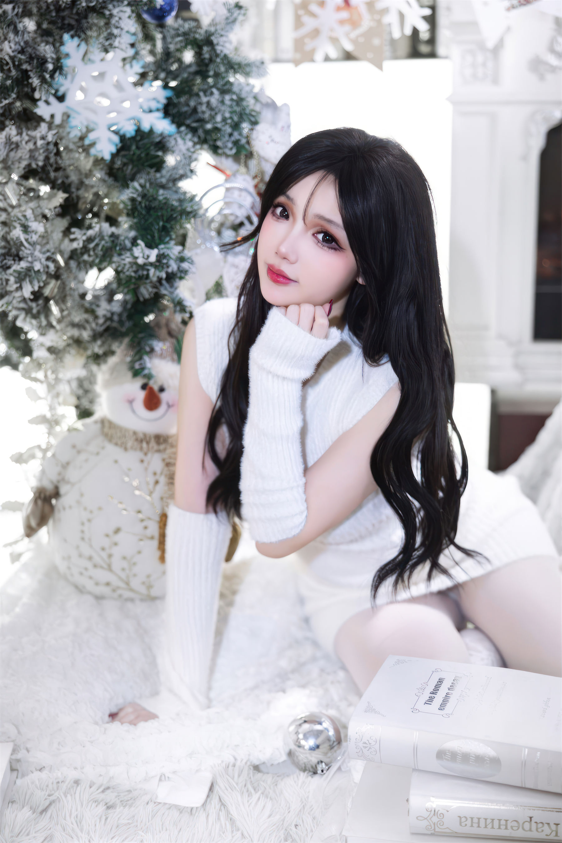 动漫博主 雪晴Astra - 圣诞节 白雪