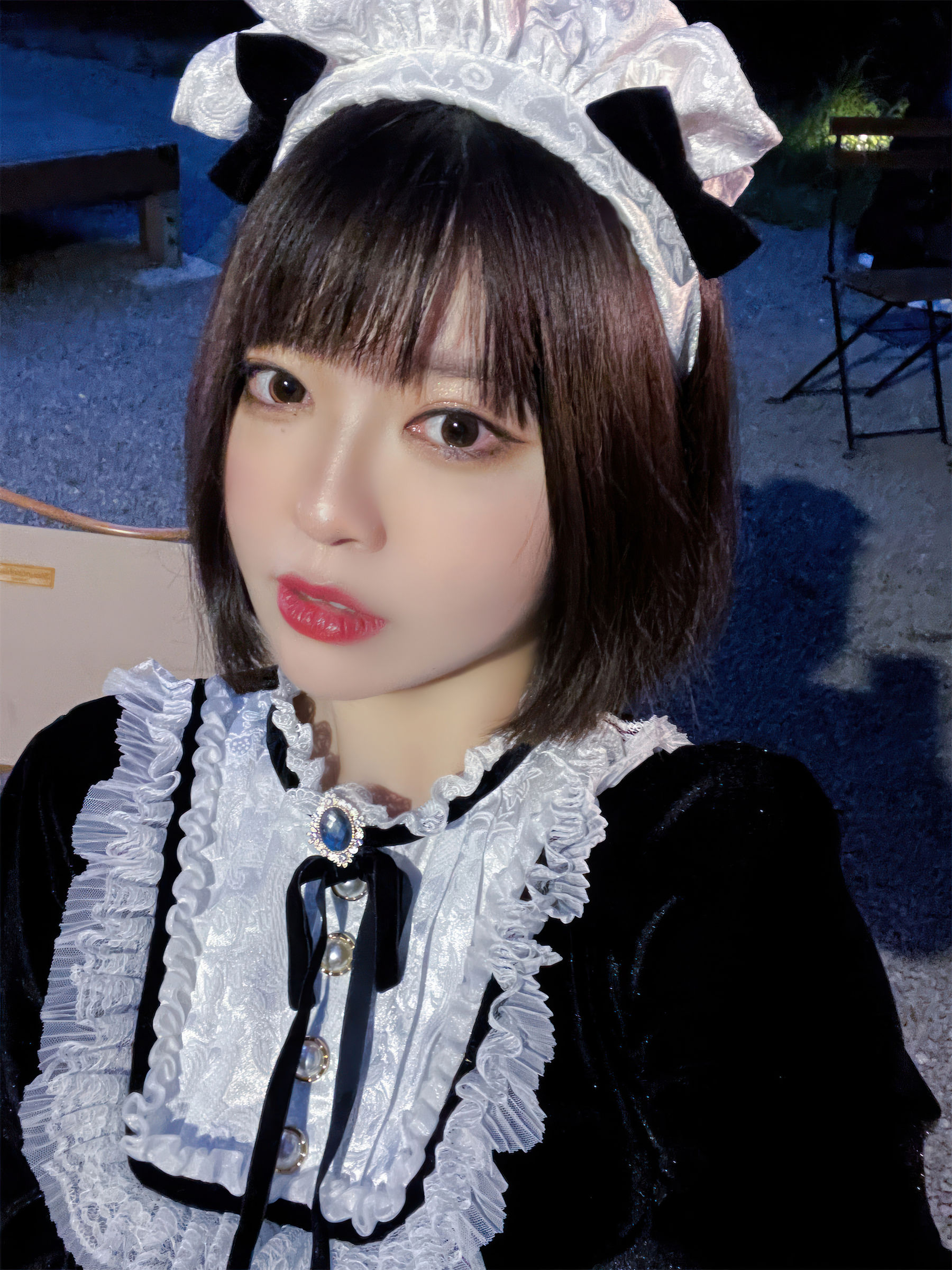 可爱人气Coser  面饼仙儿&半半子 - Maid姉妹