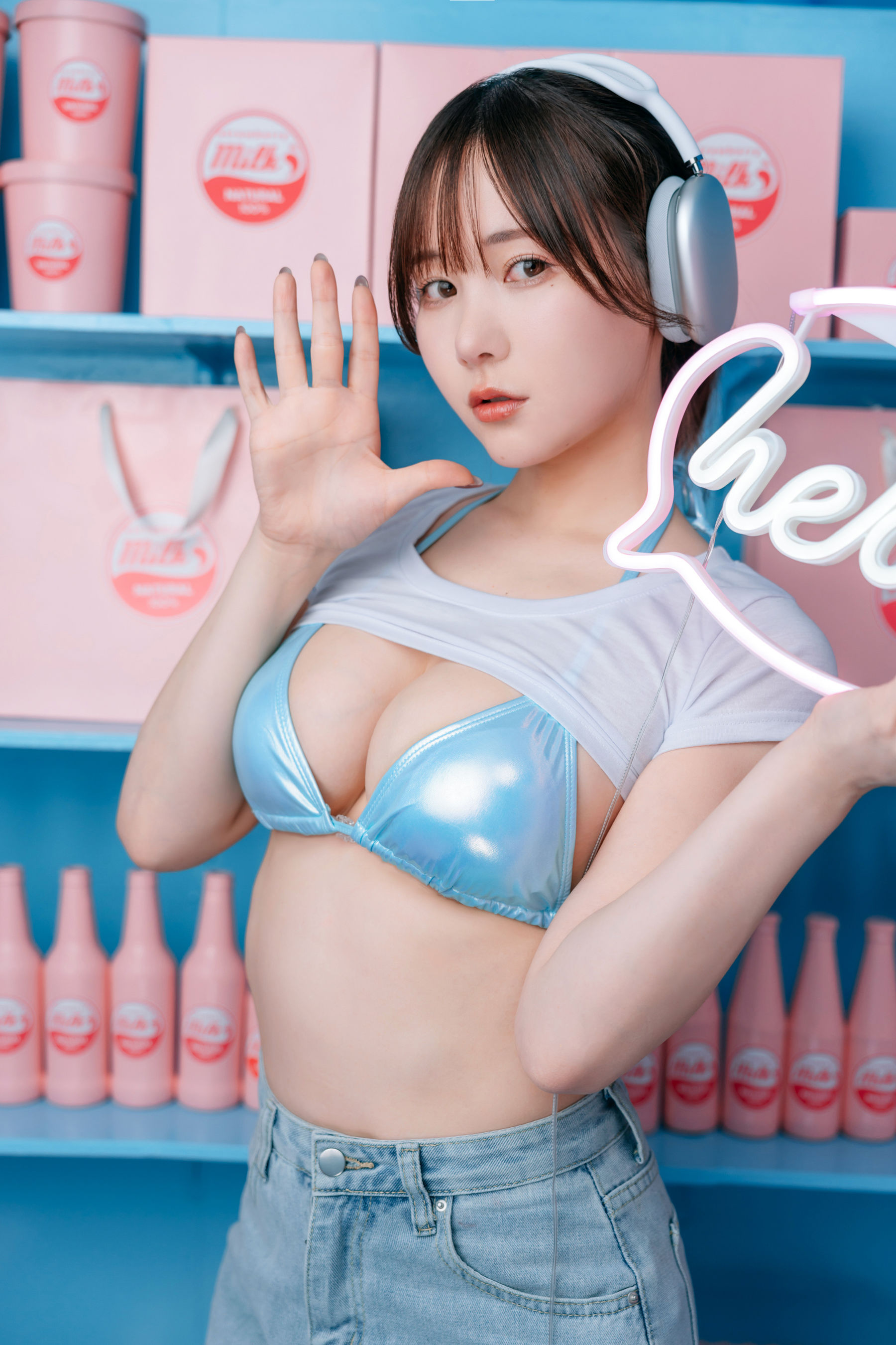 日本甜美COSER けんけん - PINK×BLUE
