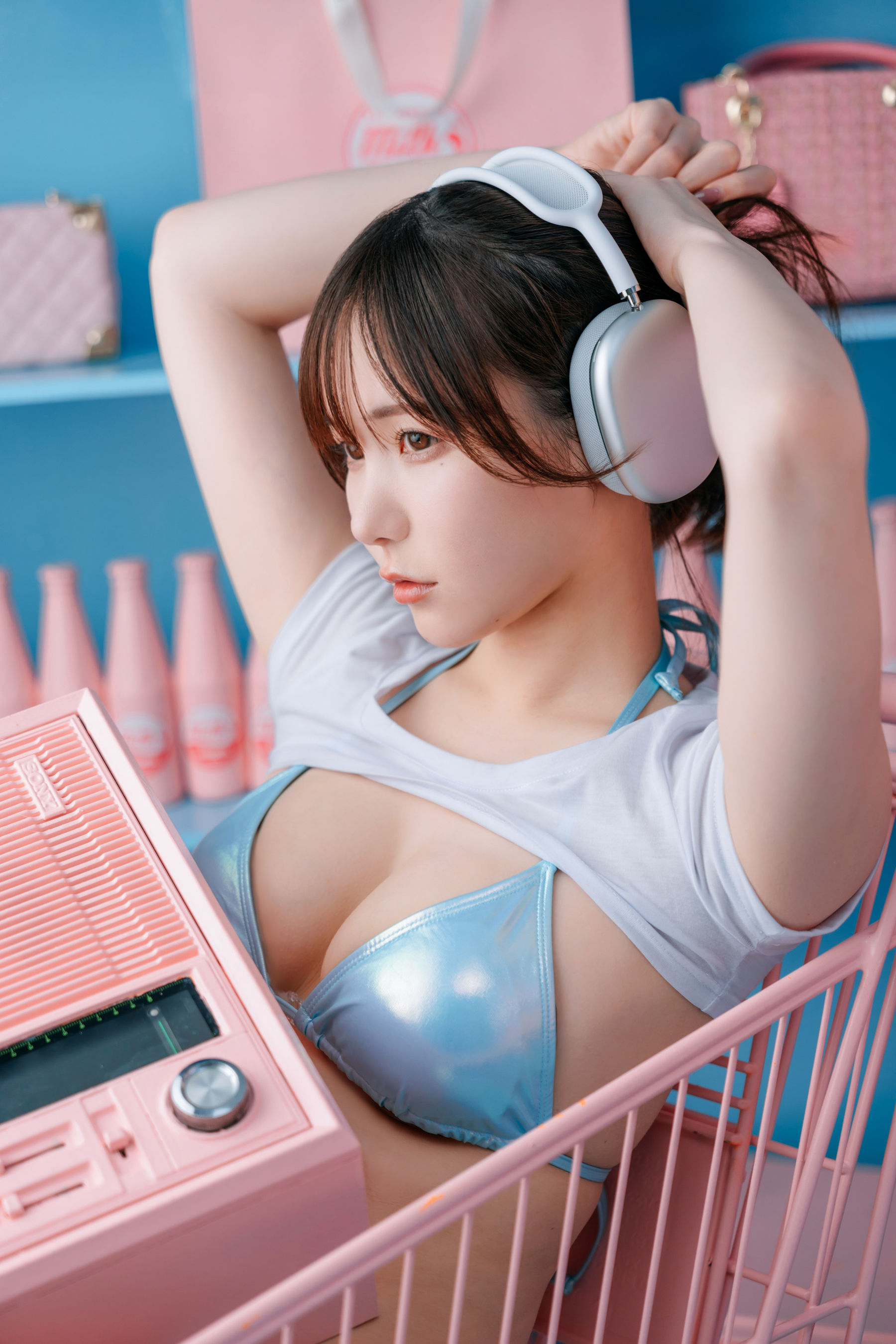 日本甜美COSER けんけん - PINK×BLUE