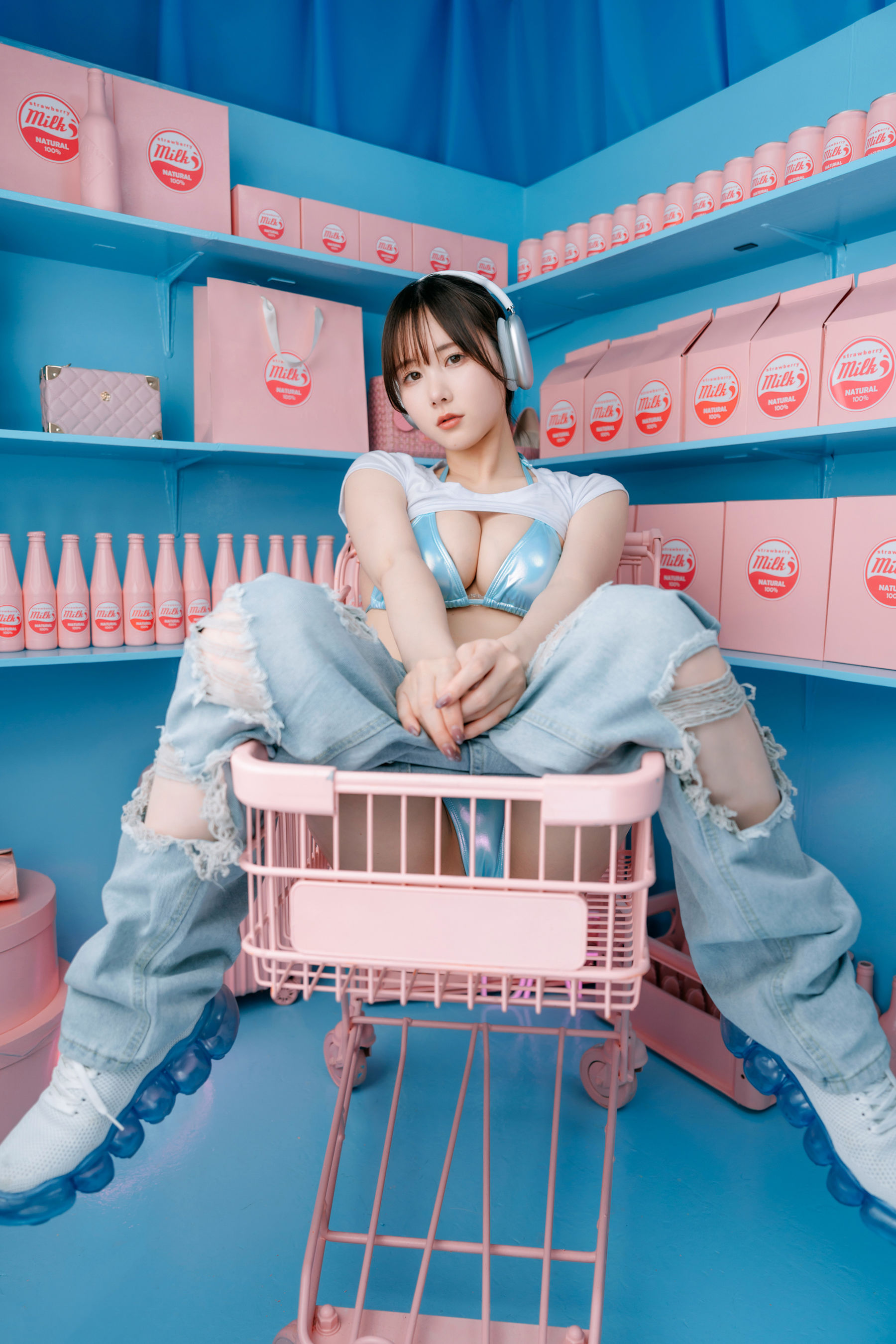 日本甜美COSER けんけん - PINK×BLUE