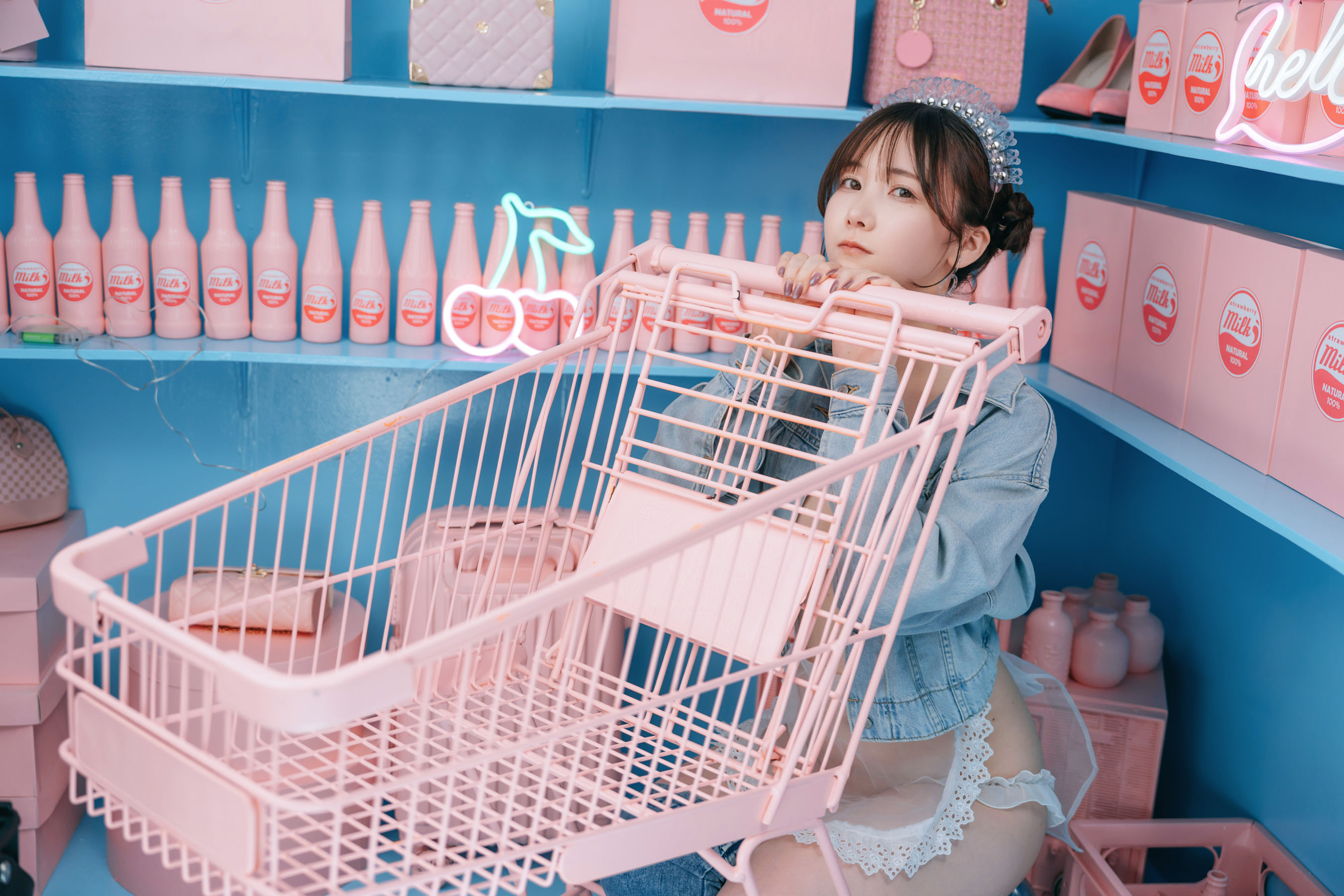日本甜美COSER けんけん - PINK×BLUE