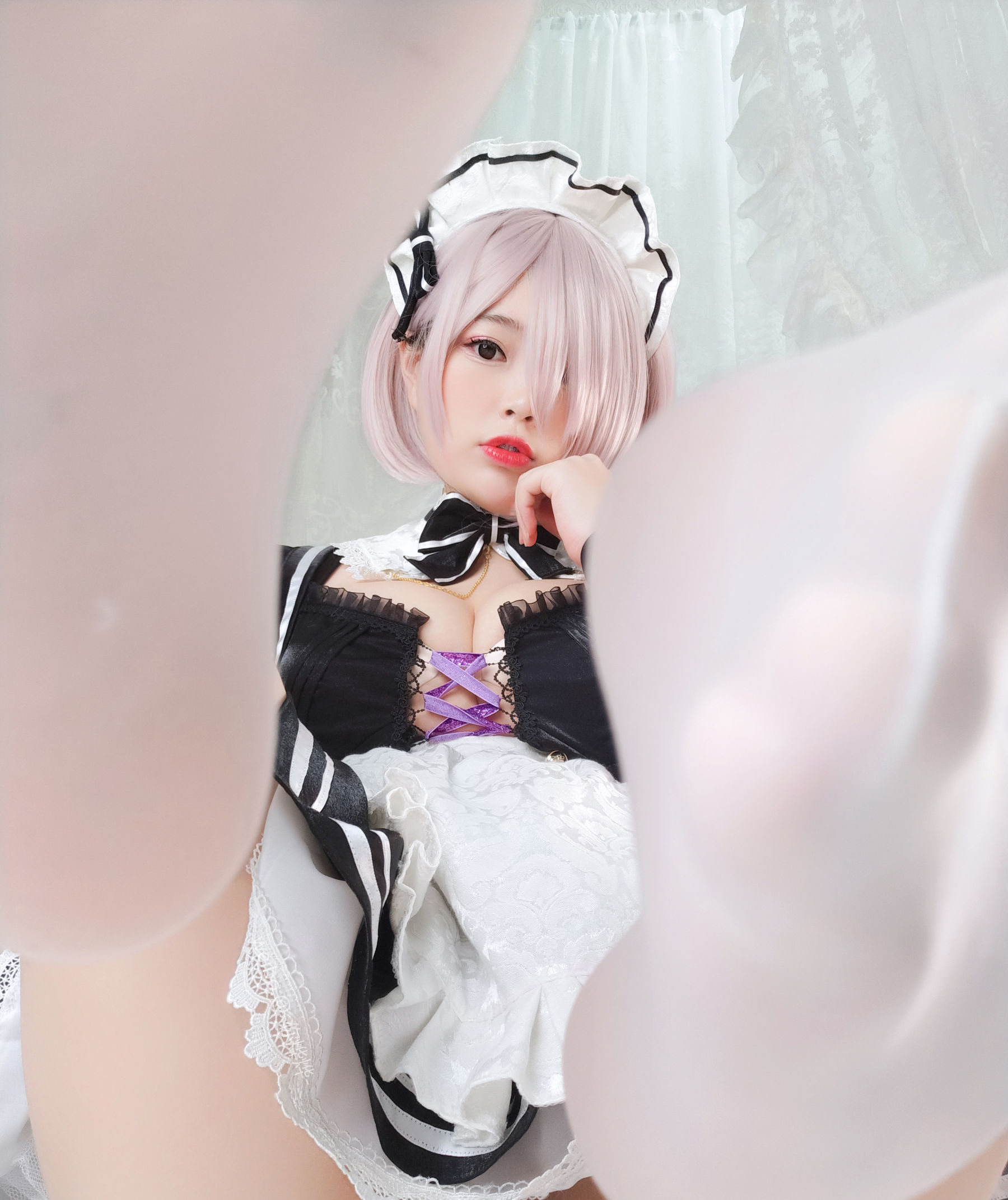 萌系小姐姐 -白烨- 玛修色女仆