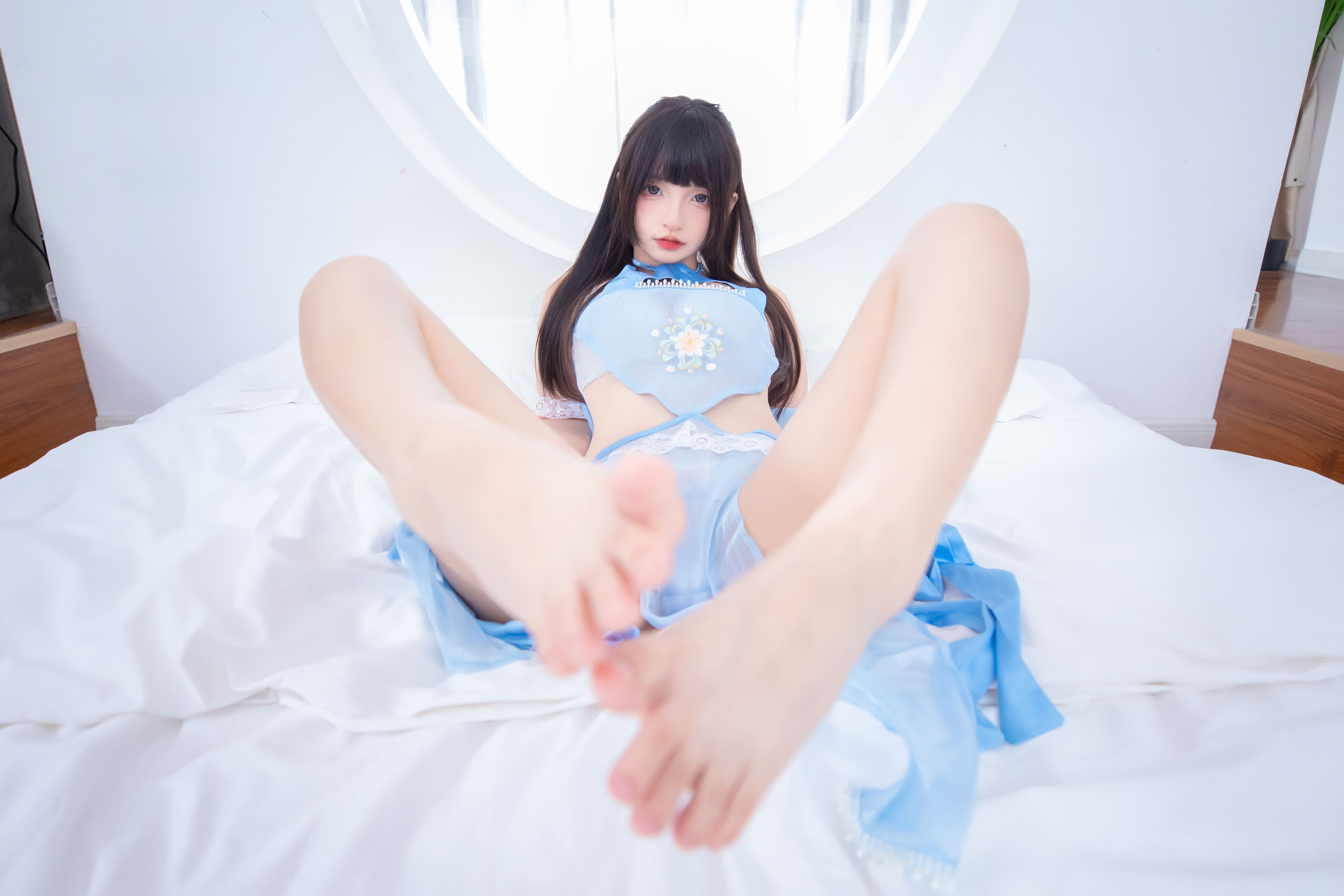 萝莉 神楽坂真冬 之趾间飞行