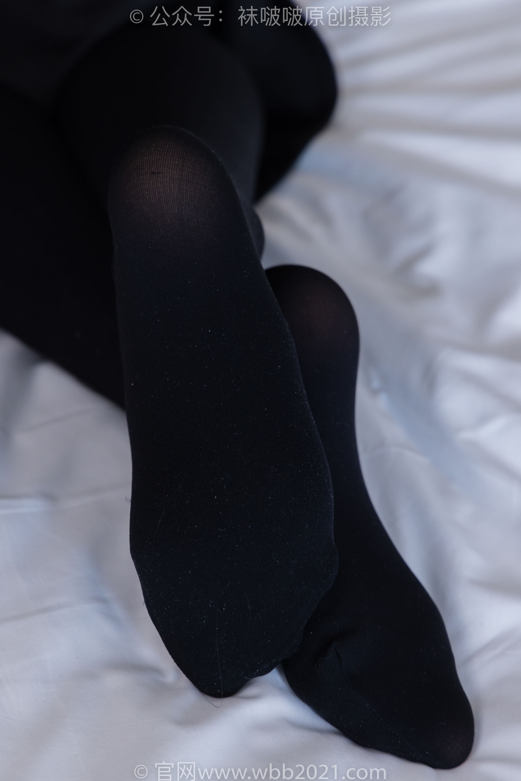BoBoSocks袜啵啵 No.378 奶油 -短靴、运动鞋、厚黑丝、厚灰丝