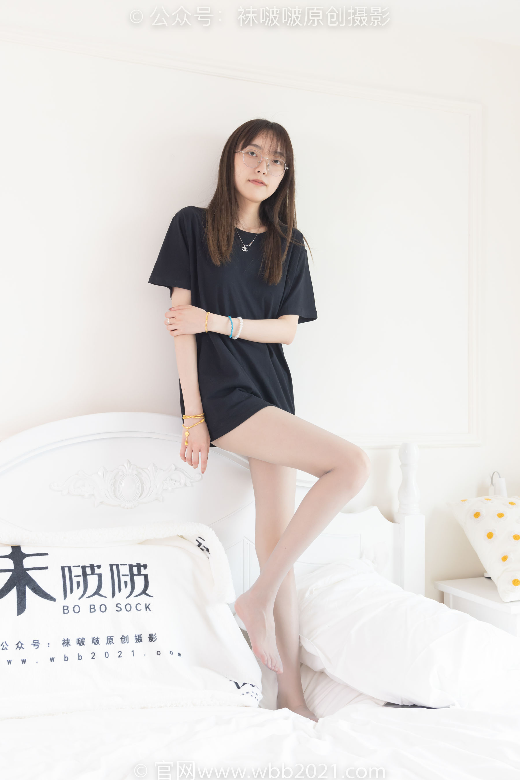 BoBoSocks袜啵啵 No.379 稚予 -板鞋、灰丝