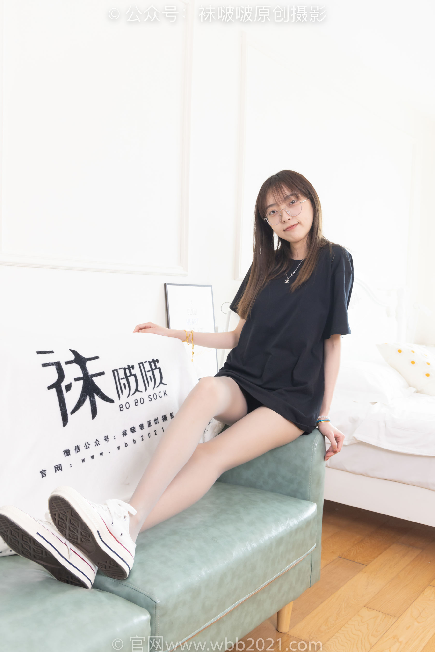 BoBoSocks袜啵啵 No.379 稚予 -板鞋、灰丝