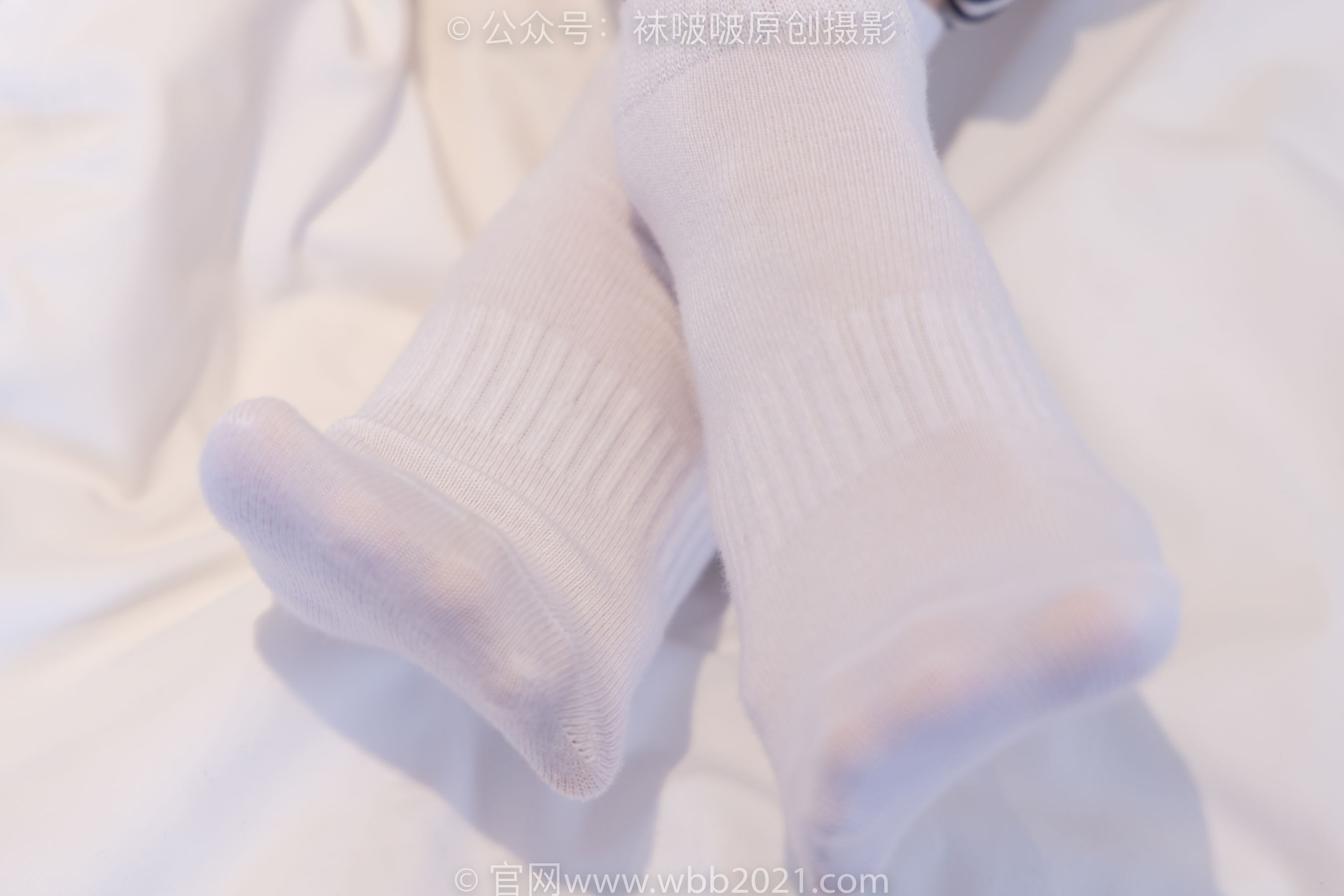 BoBoSocks袜啵啵 No.382 小沫 -板鞋、白棉袜