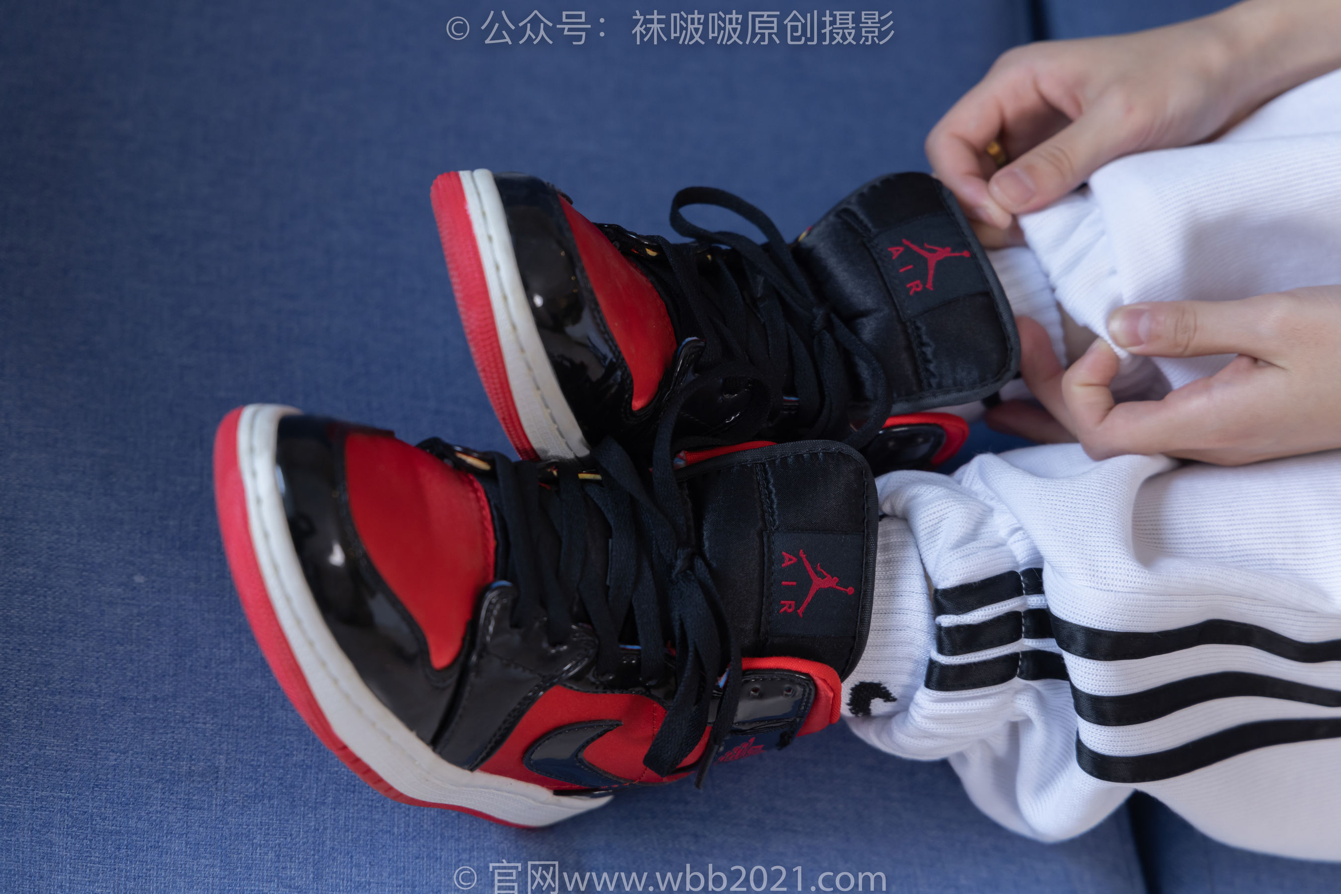 BoBoSocks袜啵啵 No.382 小沫 -板鞋、白棉袜