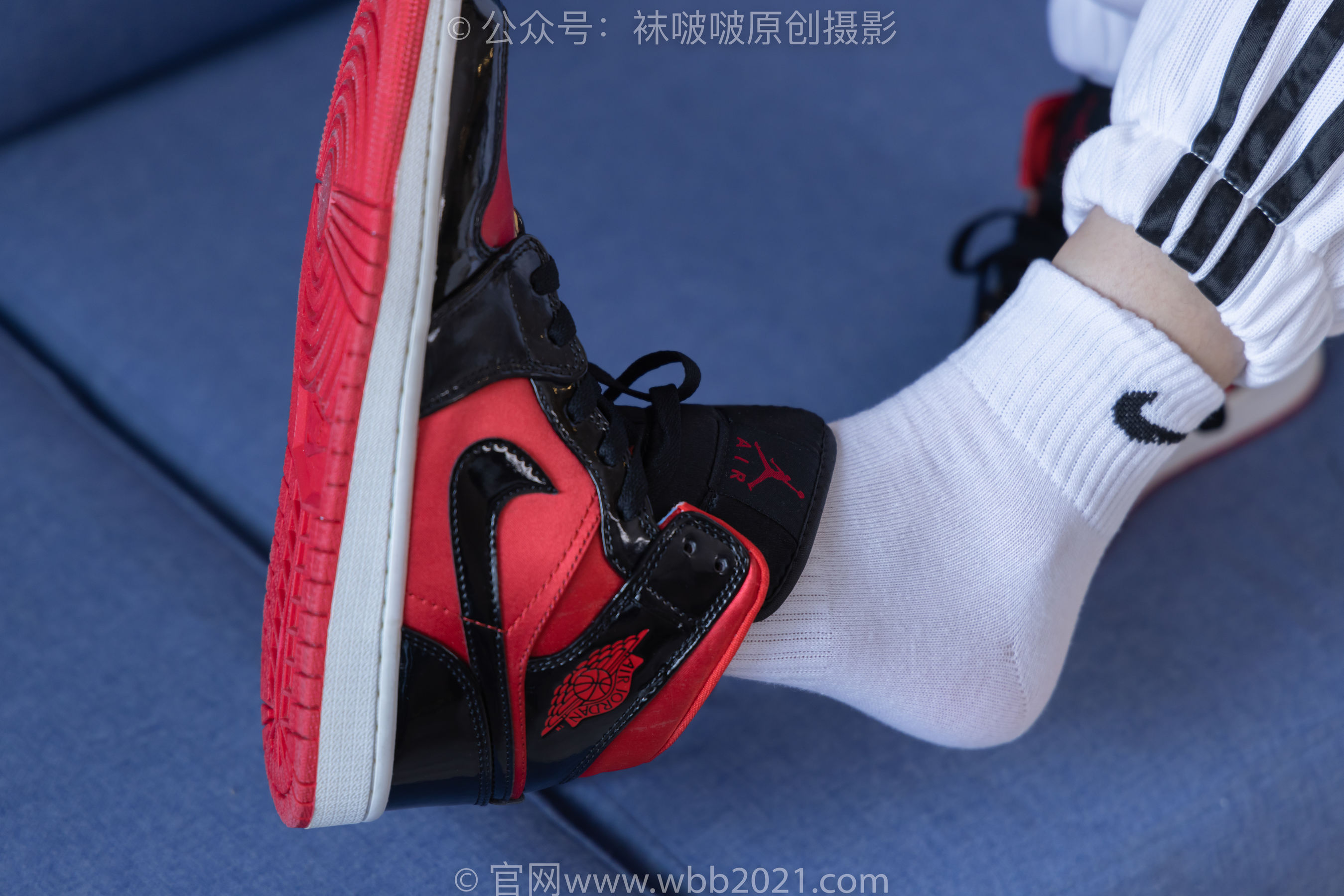 BoBoSocks袜啵啵 No.382 小沫 -板鞋、白棉袜