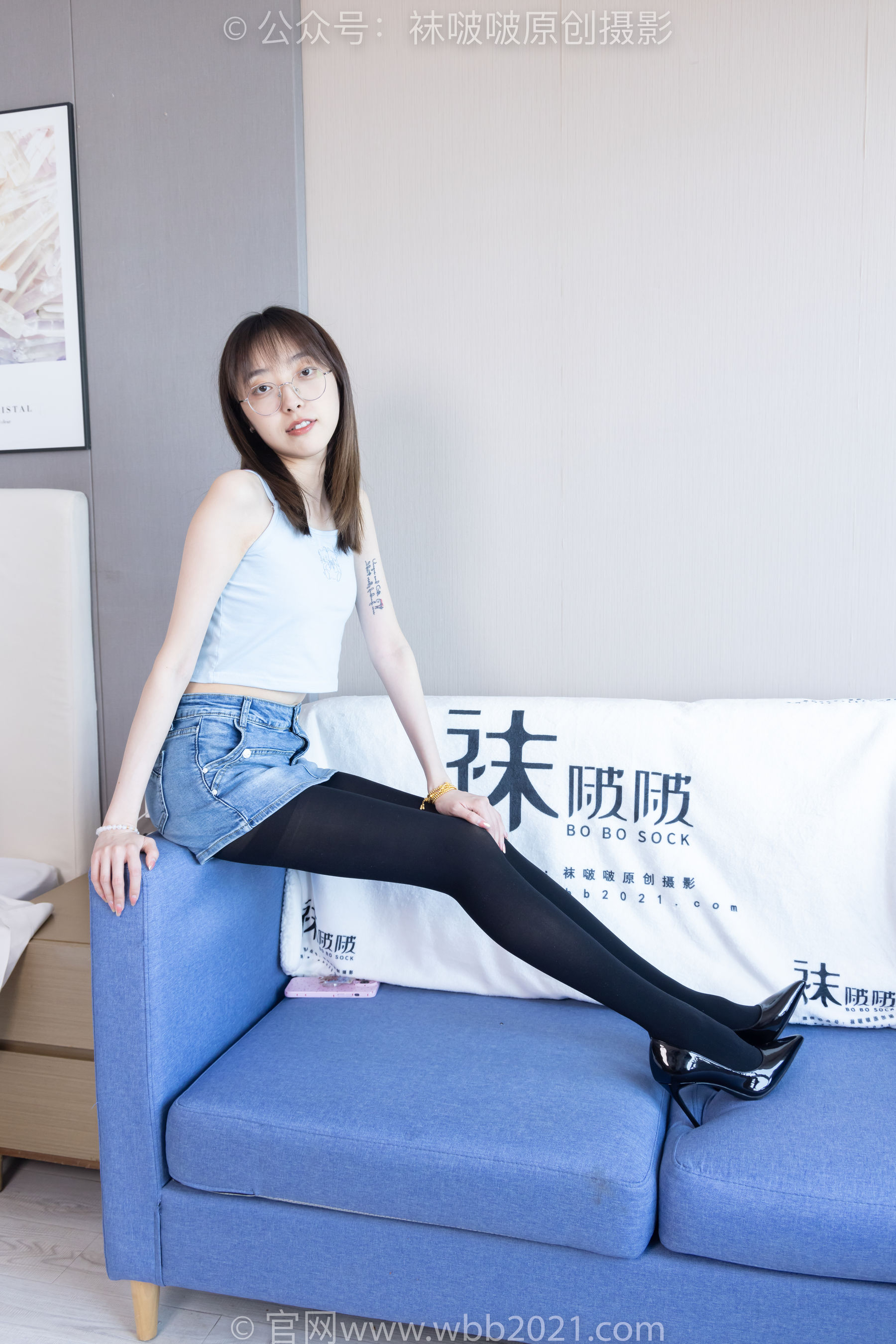 BoBoSocks袜啵啵 No.385 稚予 -高跟鞋、皮鞋、运动鞋、厚黑丝