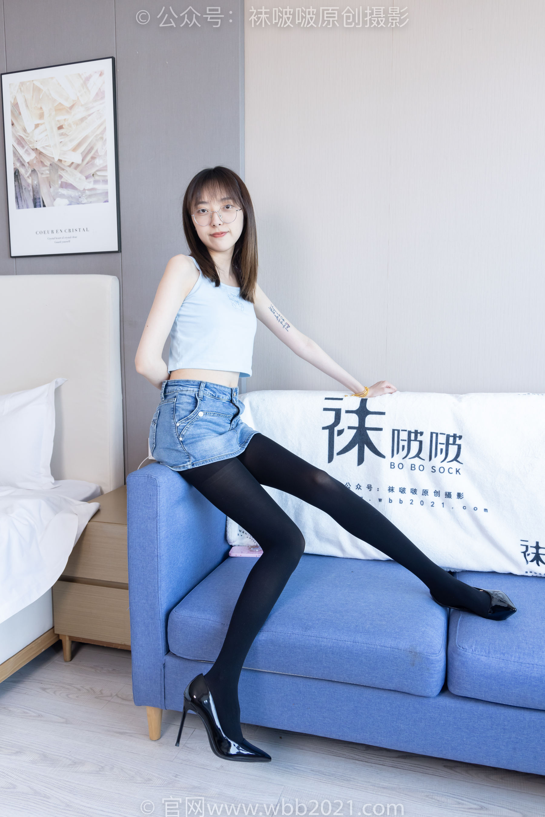 BoBoSocks袜啵啵 No.385 稚予 -高跟鞋、皮鞋、运动鞋、厚黑丝