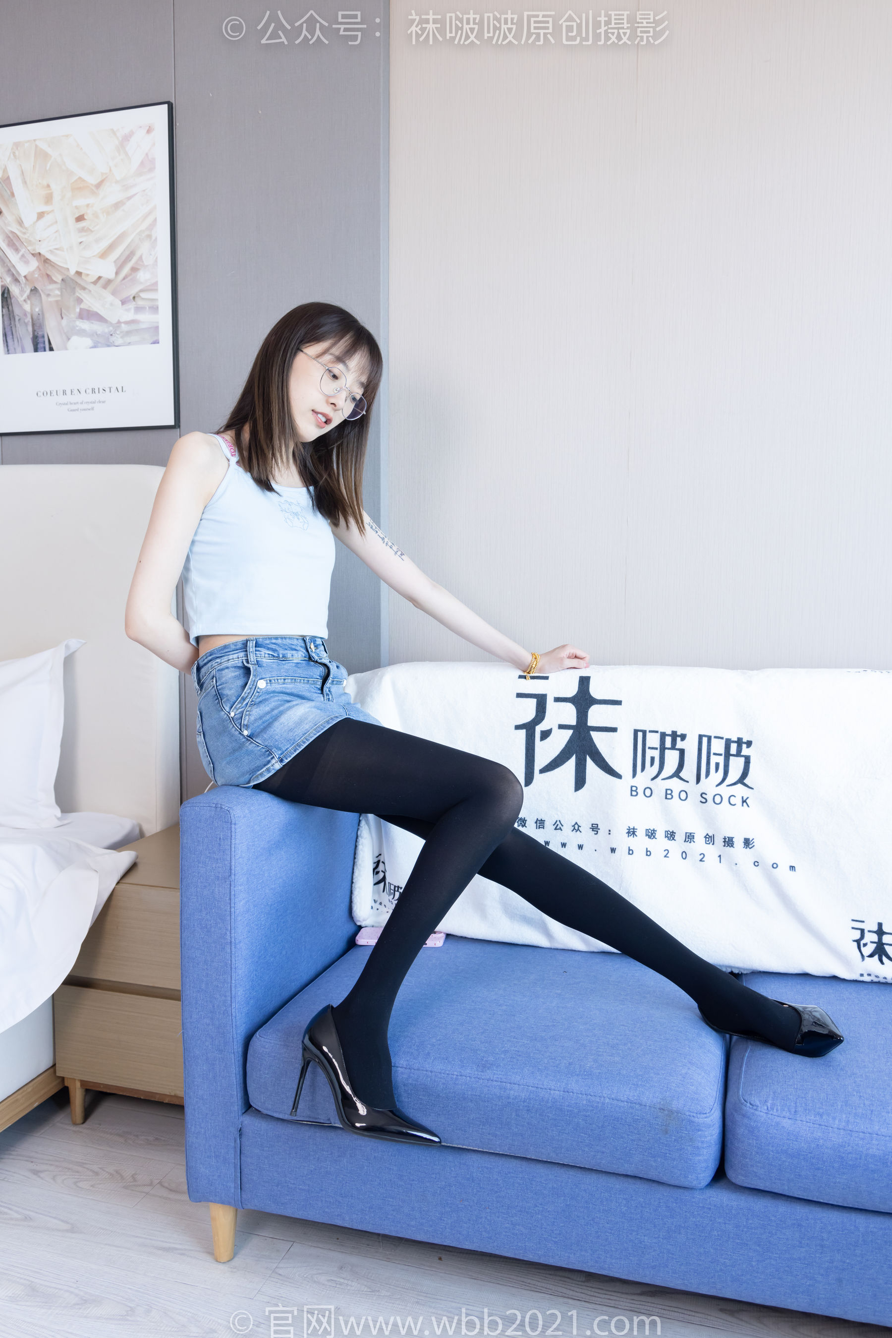 BoBoSocks袜啵啵 No.385 稚予 -高跟鞋、皮鞋、运动鞋、厚黑丝