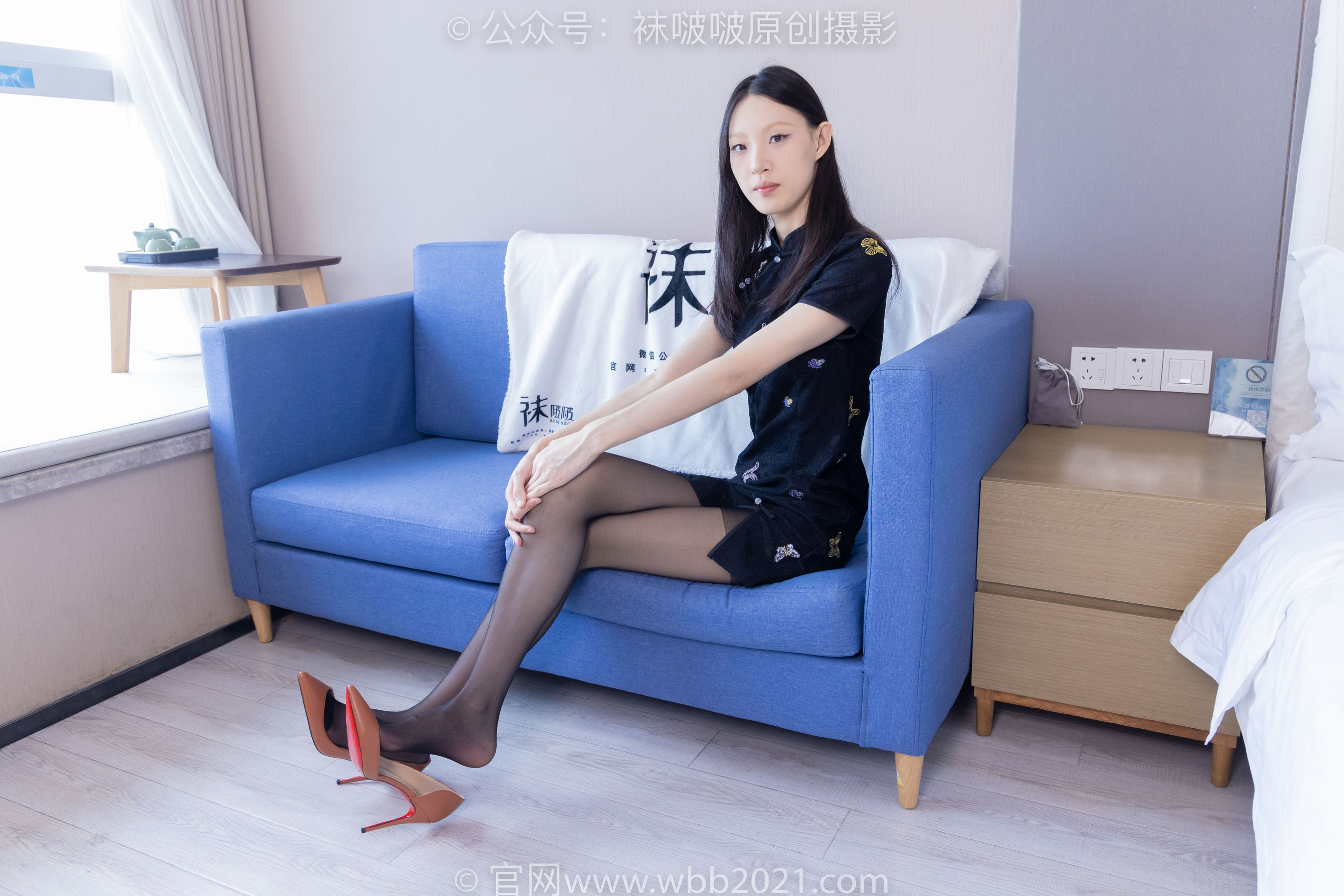 BoBoSocks袜啵啵 No.386 雪糕 -高跟鞋、黑丝、旗袍