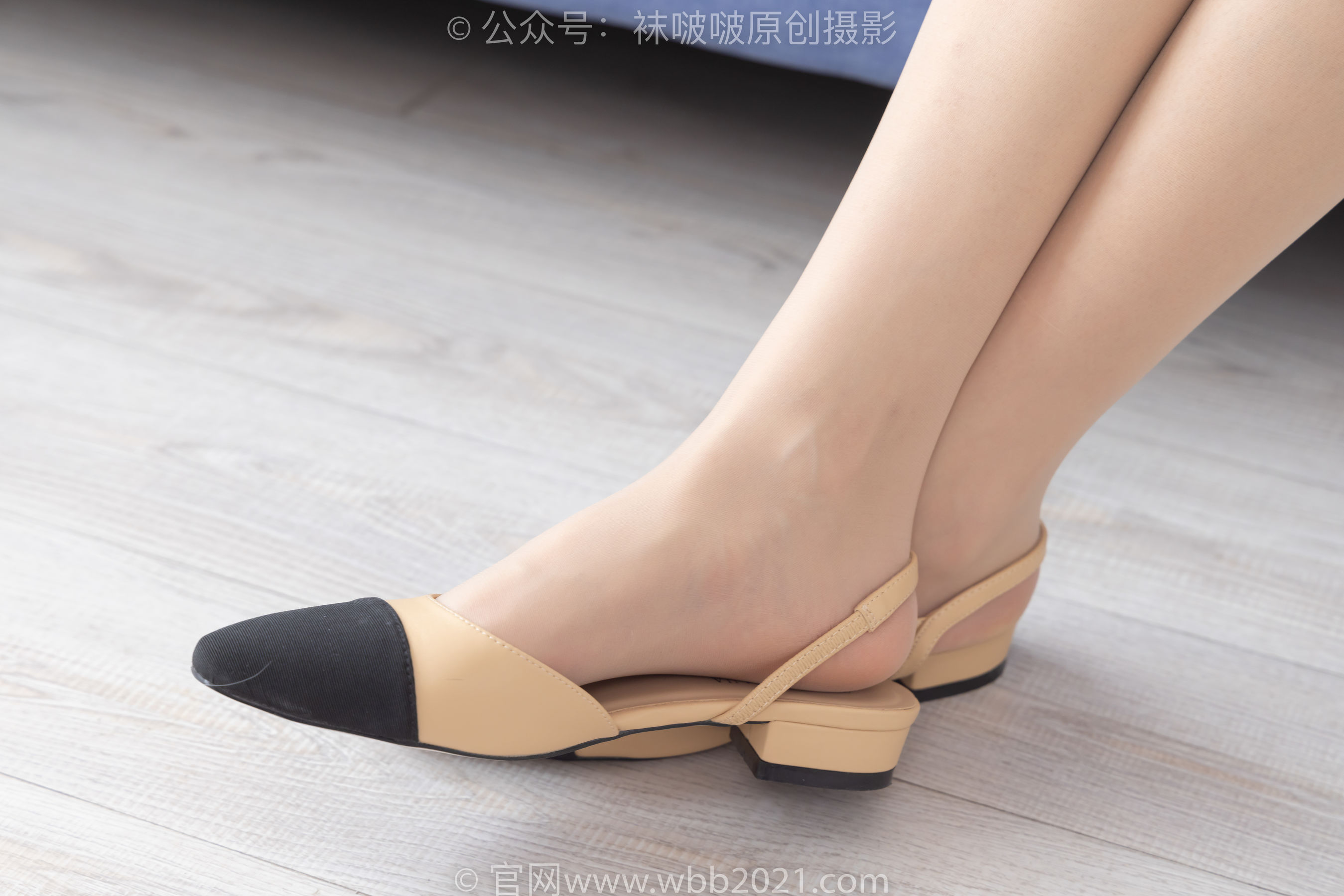 BoBoSocks袜啵啵 No.388 芝士 -两双平底鞋、厚肉丝、肉丝