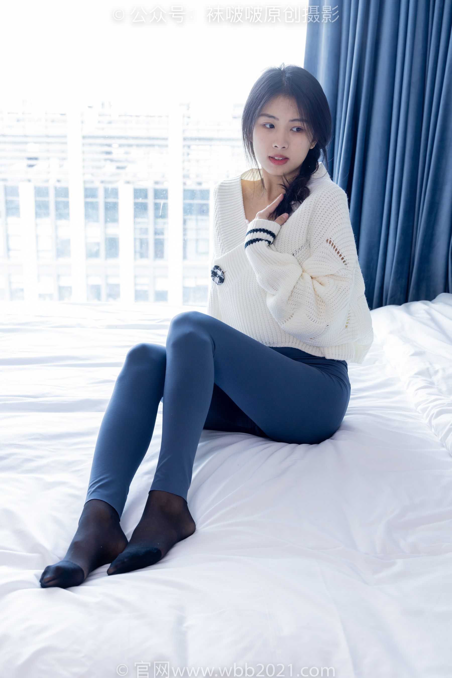 BoBoSocks袜啵啵 No.389 奶油 -长靴、高跟凉鞋、黑丝、瑜伽裤裤里丝