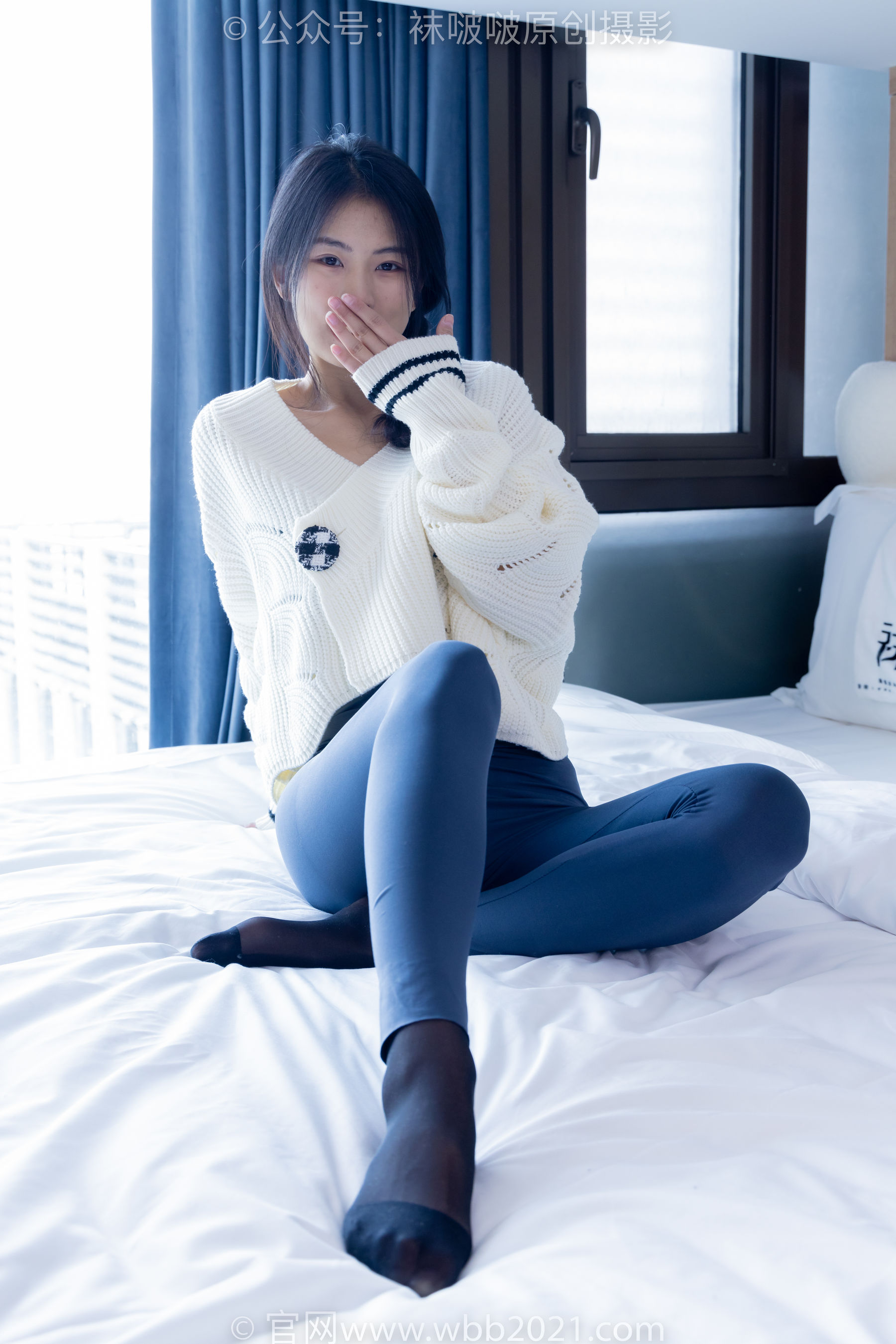 BoBoSocks袜啵啵 No.389 奶油 -长靴、高跟凉鞋、黑丝、瑜伽裤裤里丝