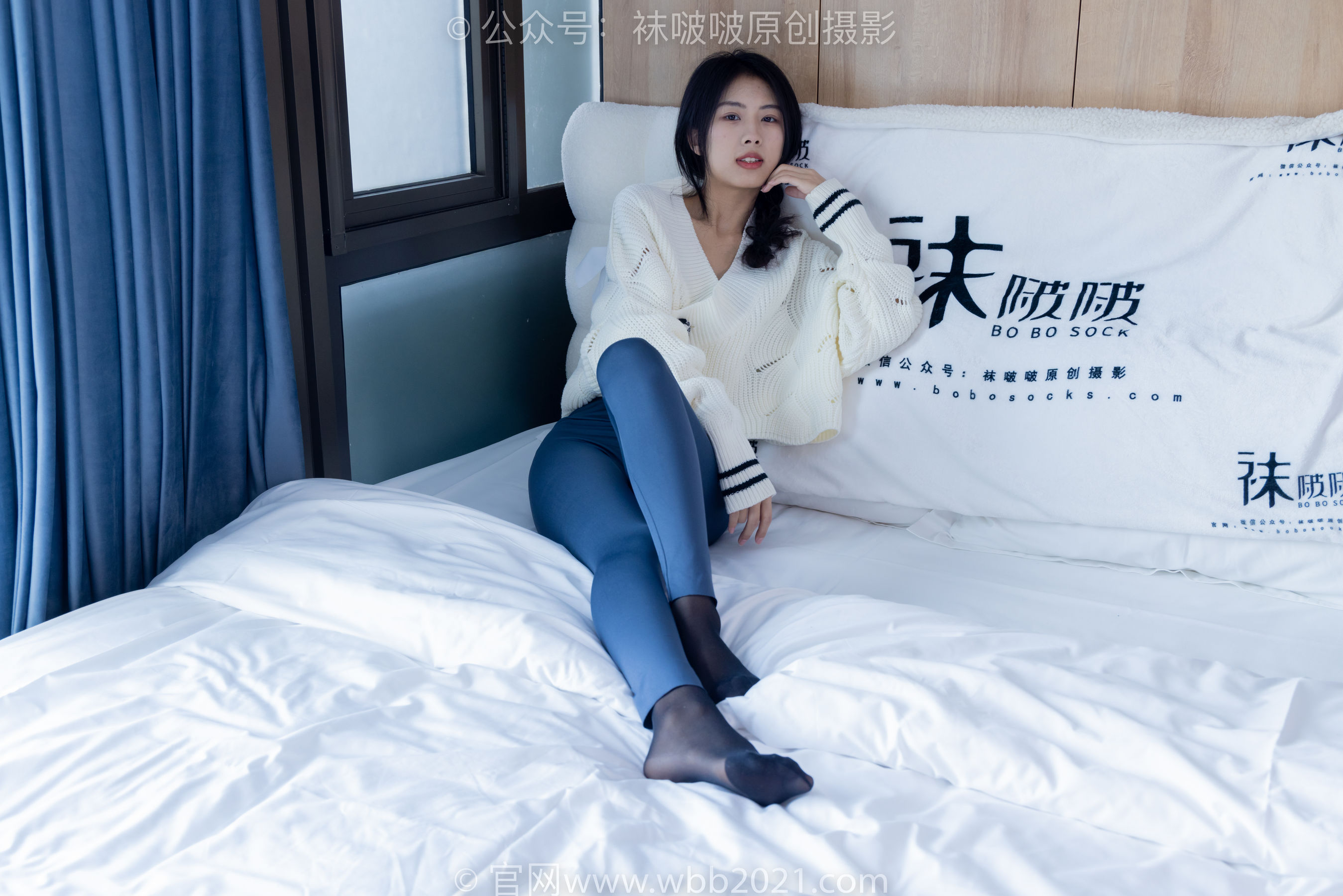 BoBoSocks袜啵啵 No.389 奶油 -长靴、高跟凉鞋、黑丝、瑜伽裤裤里丝