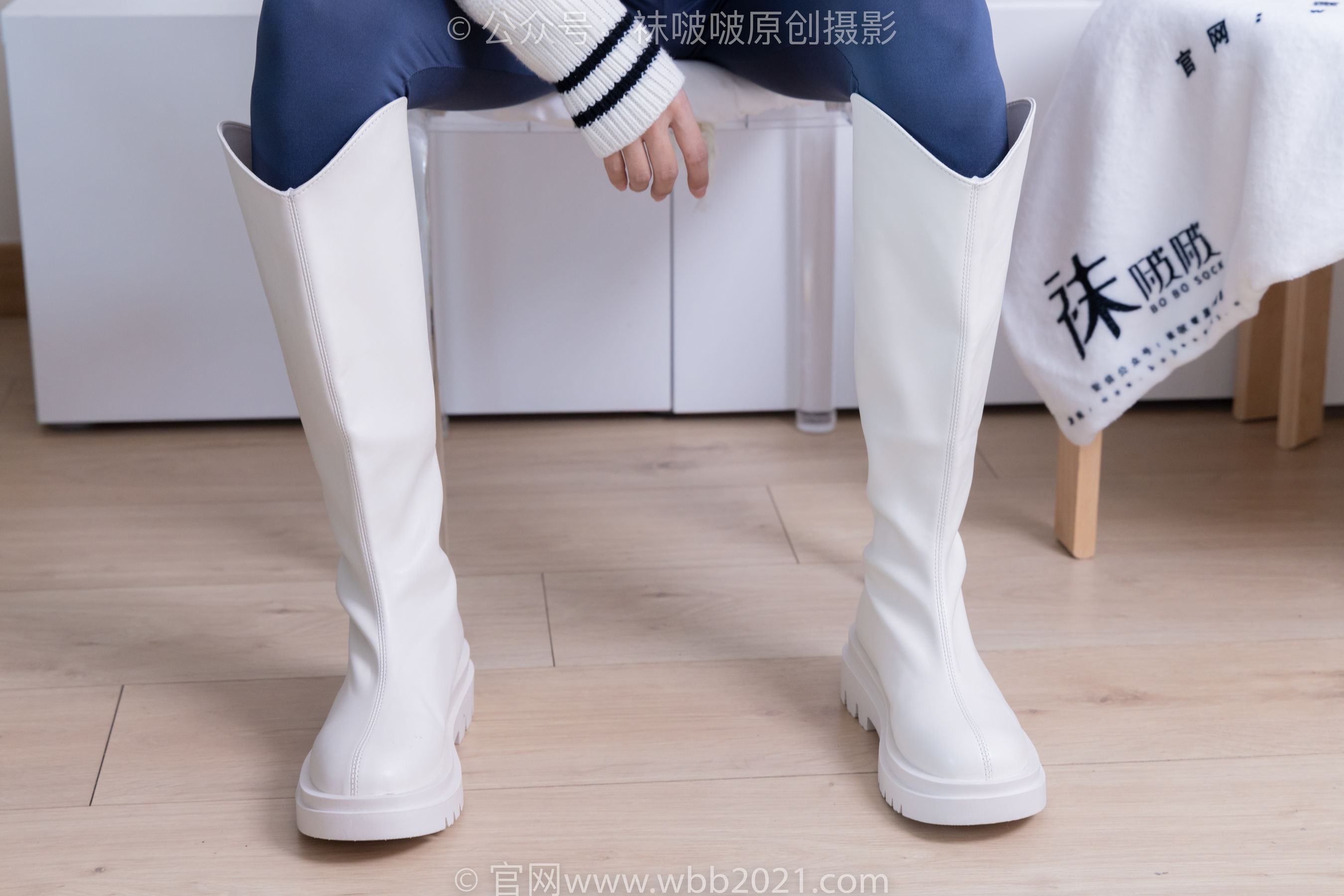 BoBoSocks袜啵啵 No.389 奶油 -长靴、高跟凉鞋、黑丝、瑜伽裤裤里丝