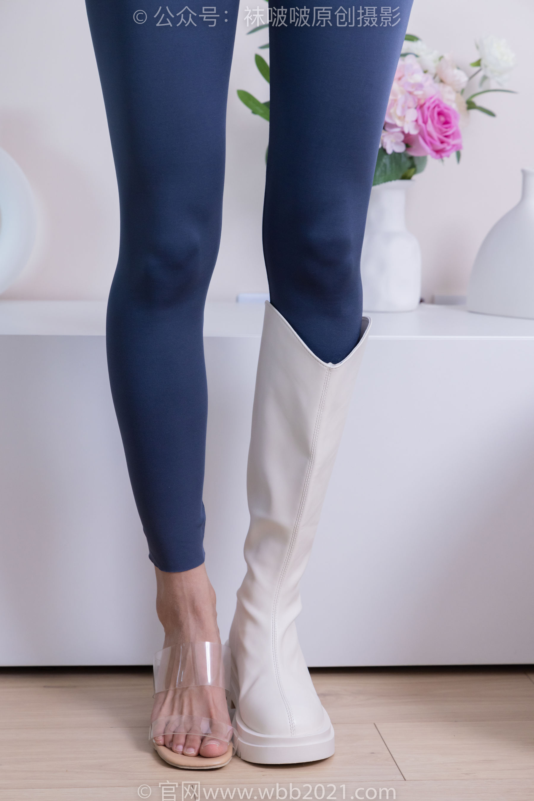 BoBoSocks袜啵啵 No.389 奶油 -长靴、高跟凉鞋、黑丝、瑜伽裤裤里丝