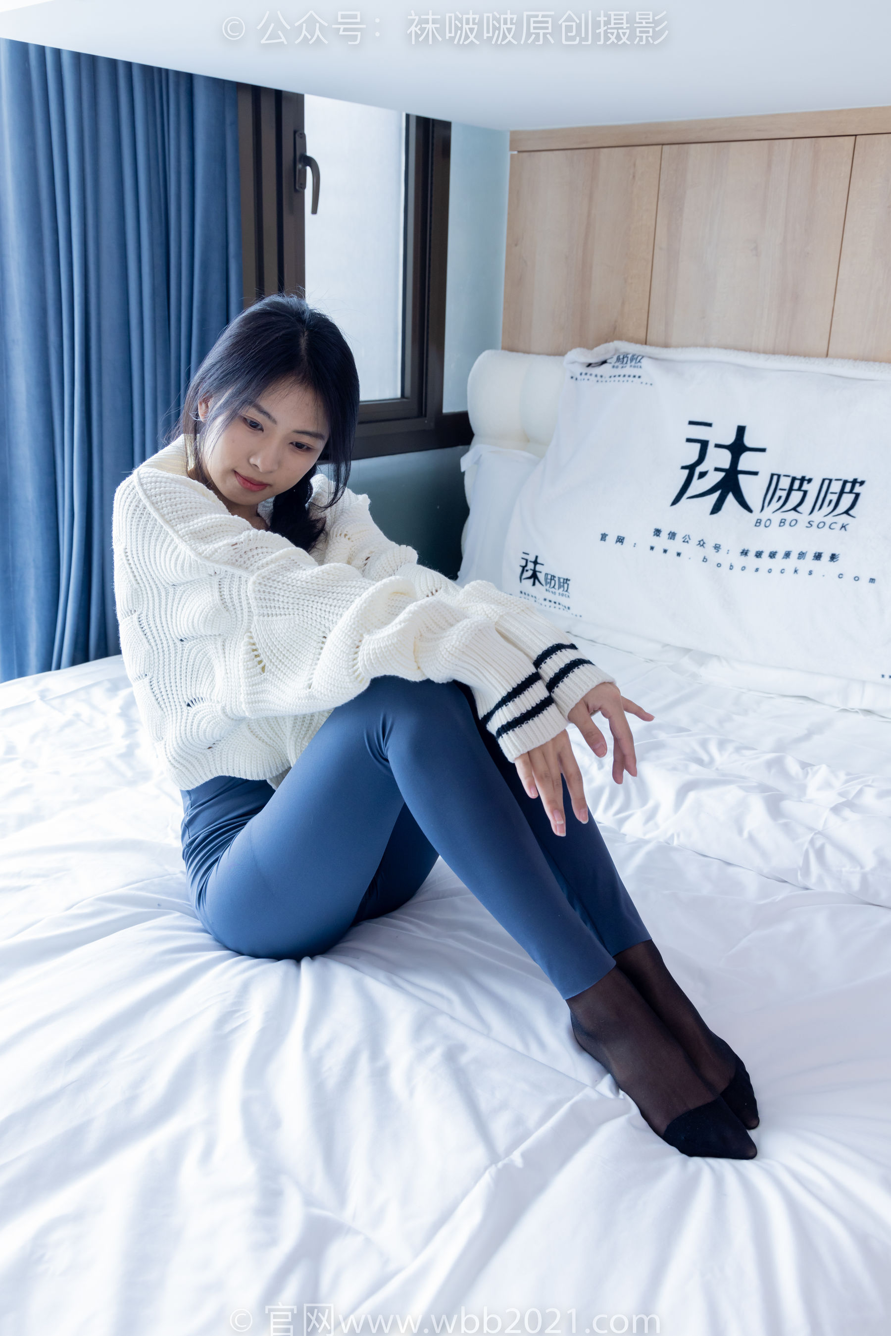 BoBoSocks袜啵啵 No.389 奶油 -长靴、高跟凉鞋、黑丝、瑜伽裤裤里丝
