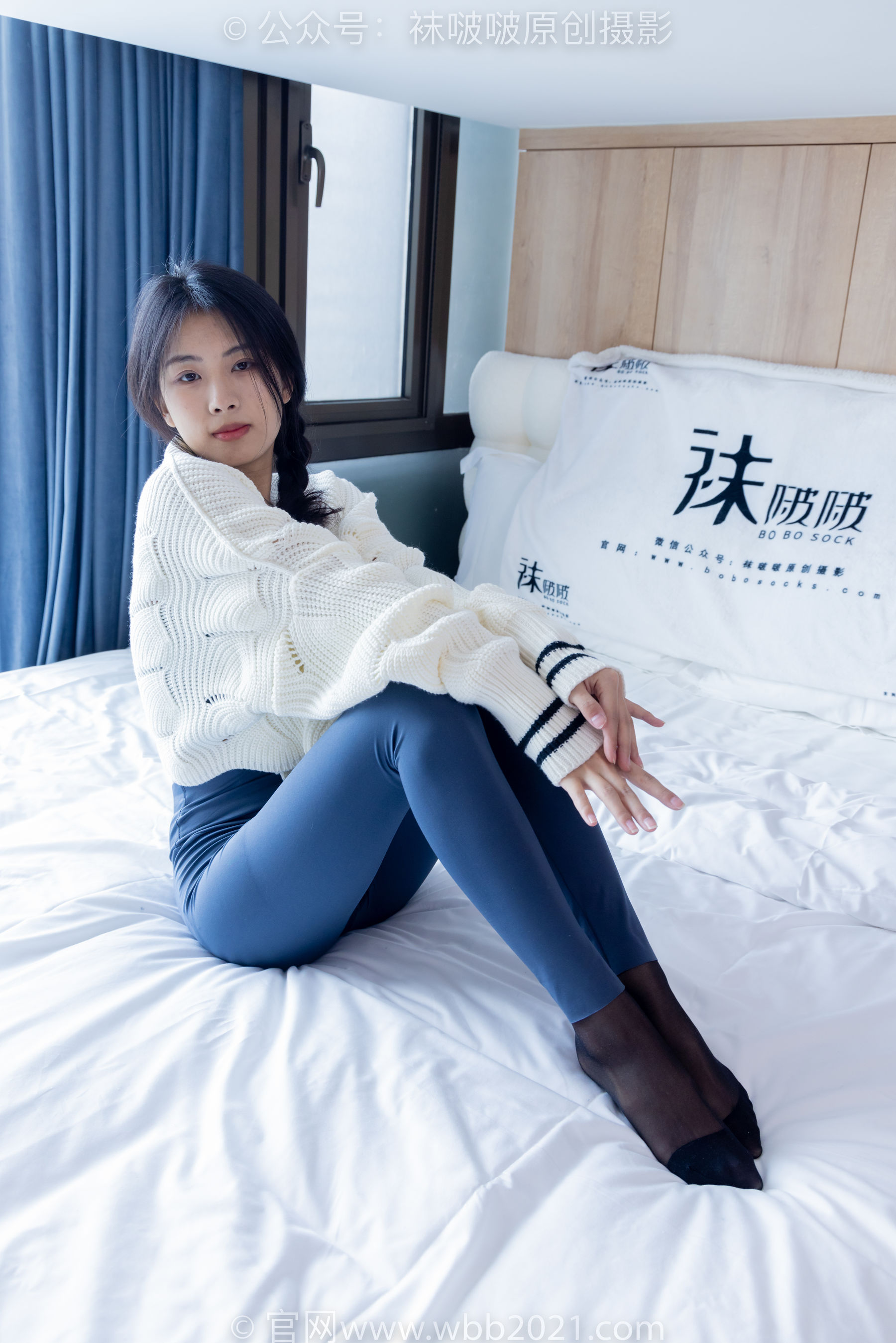 BoBoSocks袜啵啵 No.389 奶油 -长靴、高跟凉鞋、黑丝、瑜伽裤裤里丝