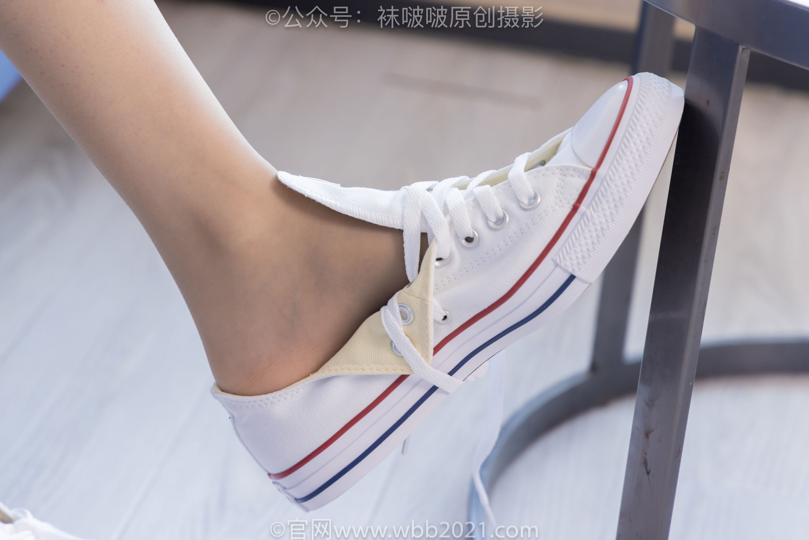BoBoSocks袜啵啵 No.392 雪糕 -板鞋、灰丝