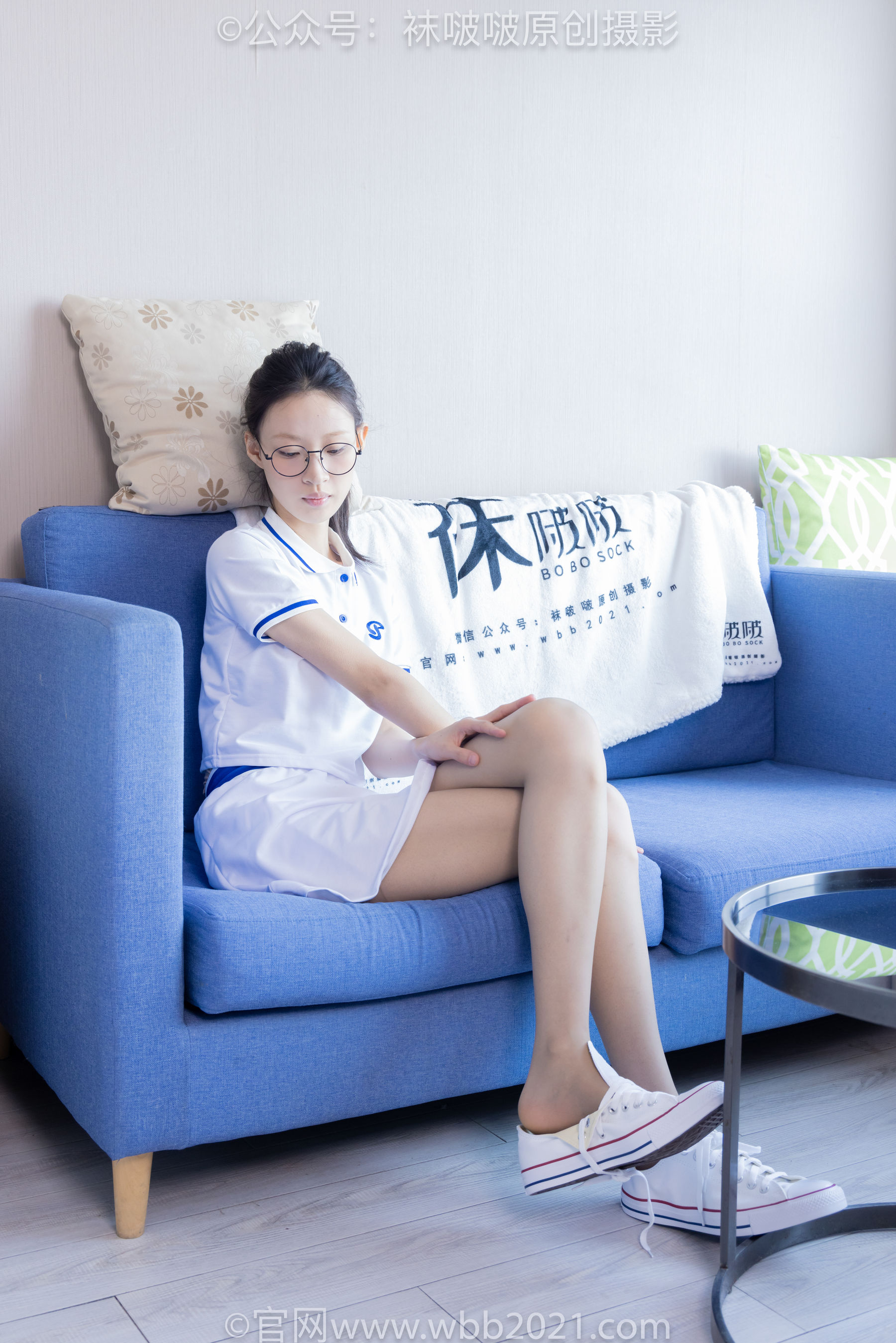 BoBoSocks袜啵啵 No.392 雪糕 -板鞋、灰丝