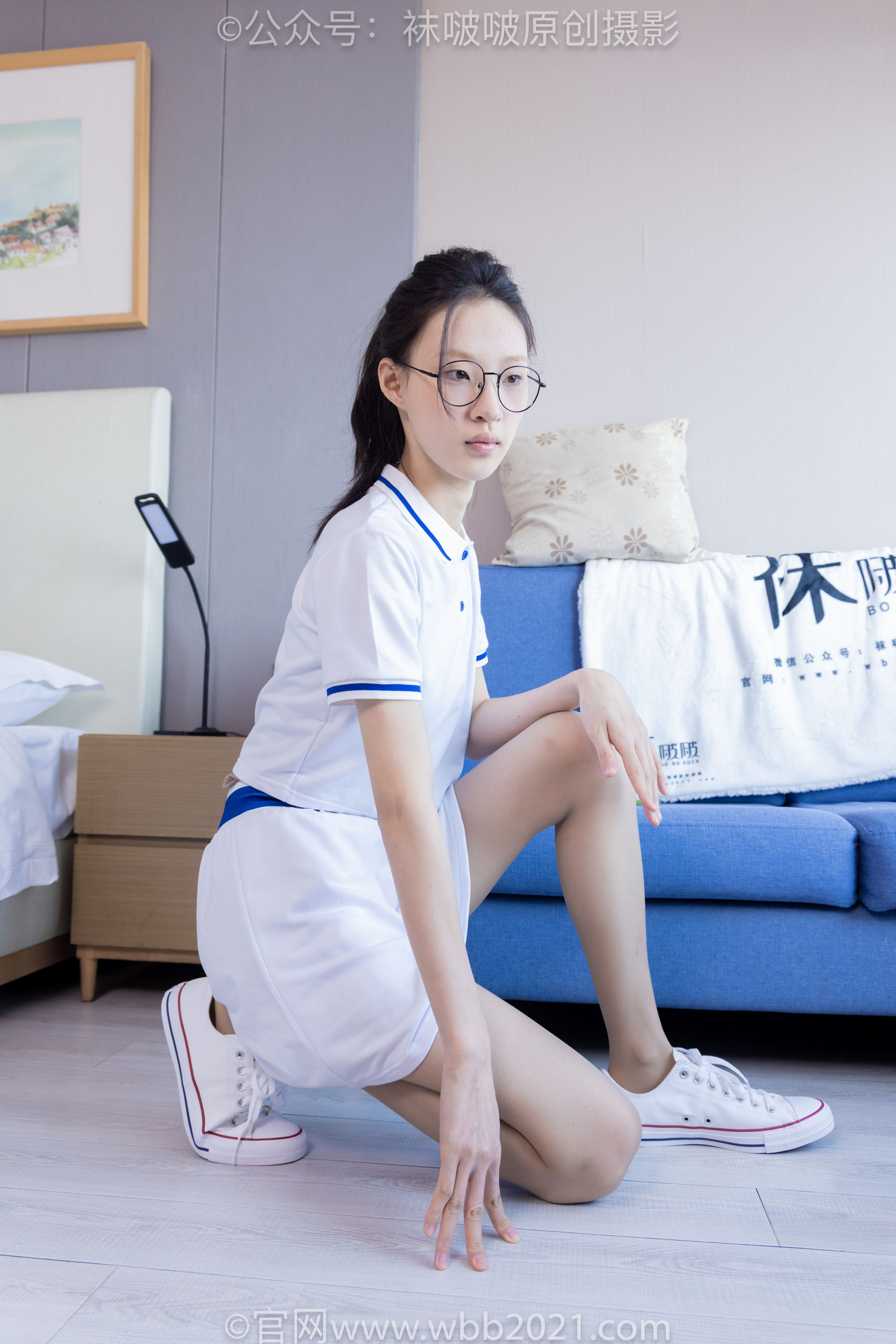 BoBoSocks袜啵啵 No.392 雪糕 -板鞋、灰丝