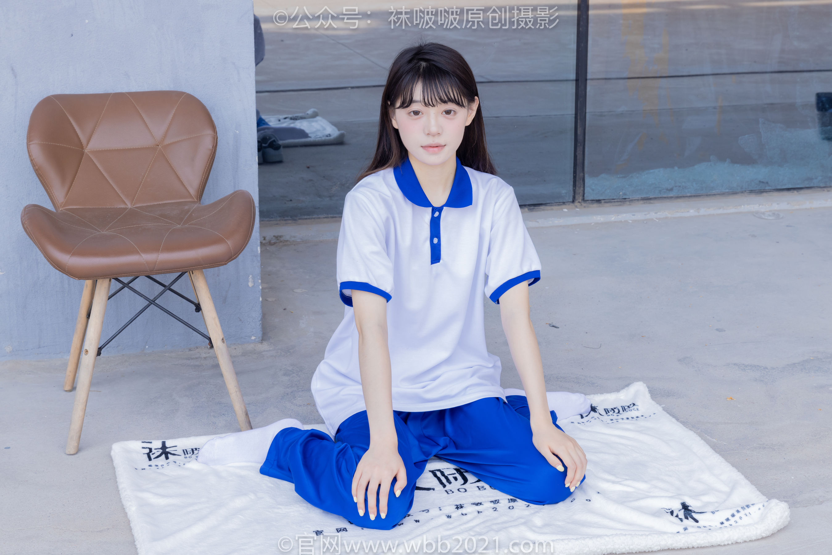 BoBoSocks袜啵啵 No.393 糯米 -板鞋、白棉袜、裸足、校服