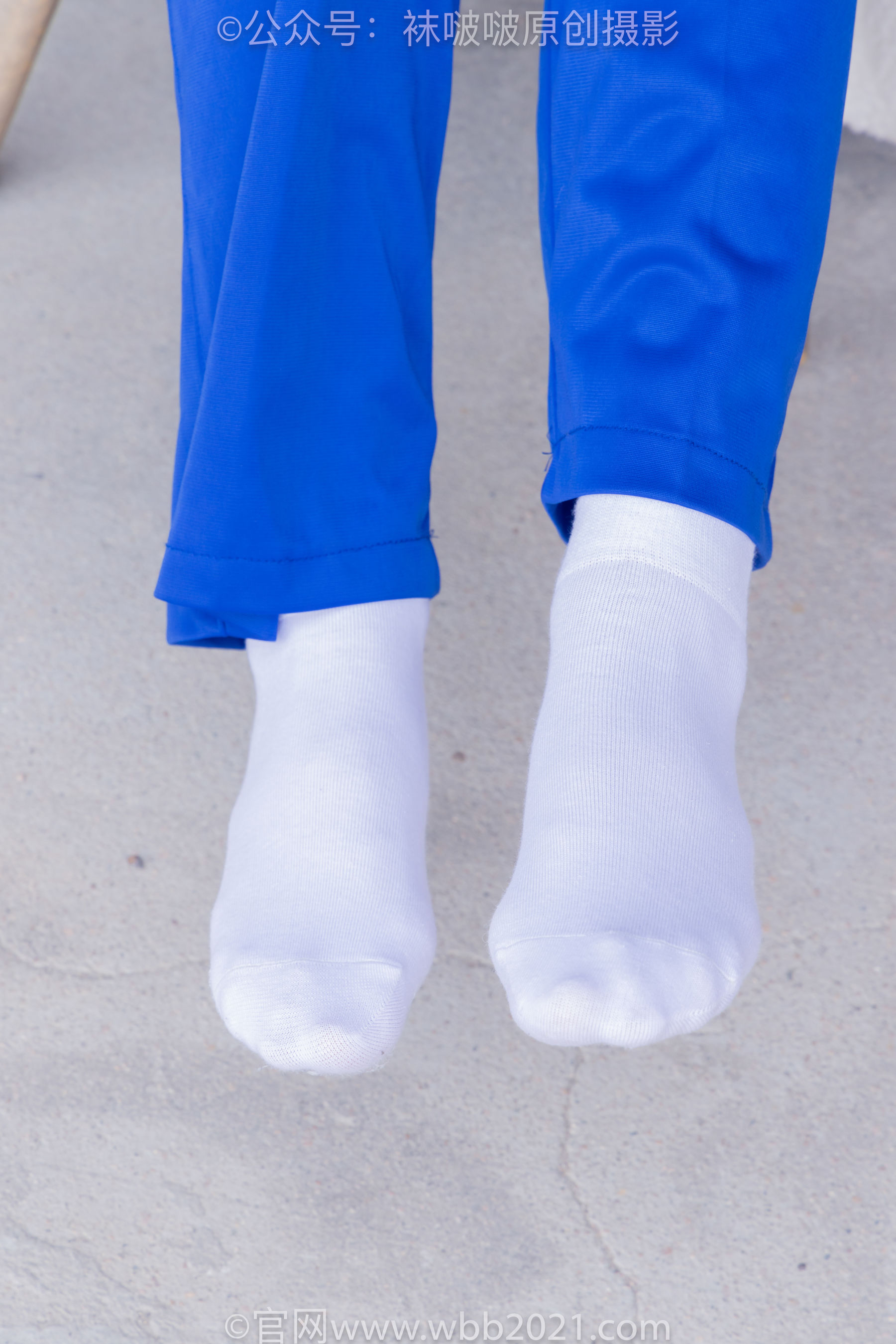 BoBoSocks袜啵啵 No.393 糯米 -板鞋、白棉袜、裸足、校服