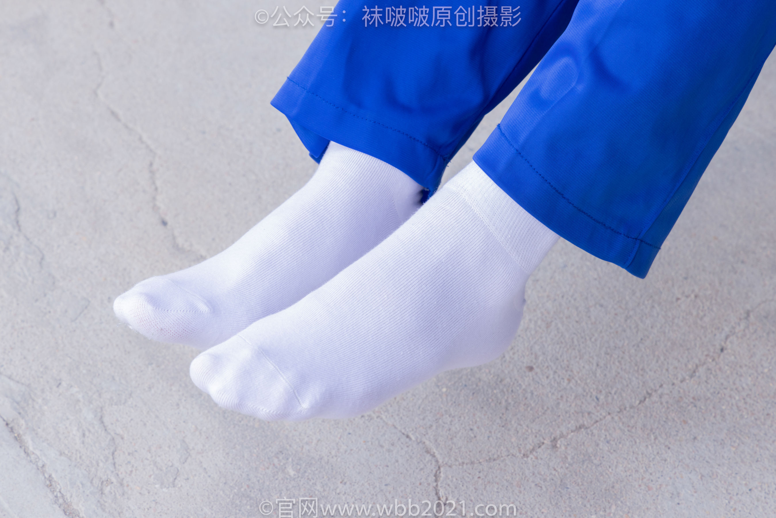 BoBoSocks袜啵啵 No.393 糯米 -板鞋、白棉袜、裸足、校服