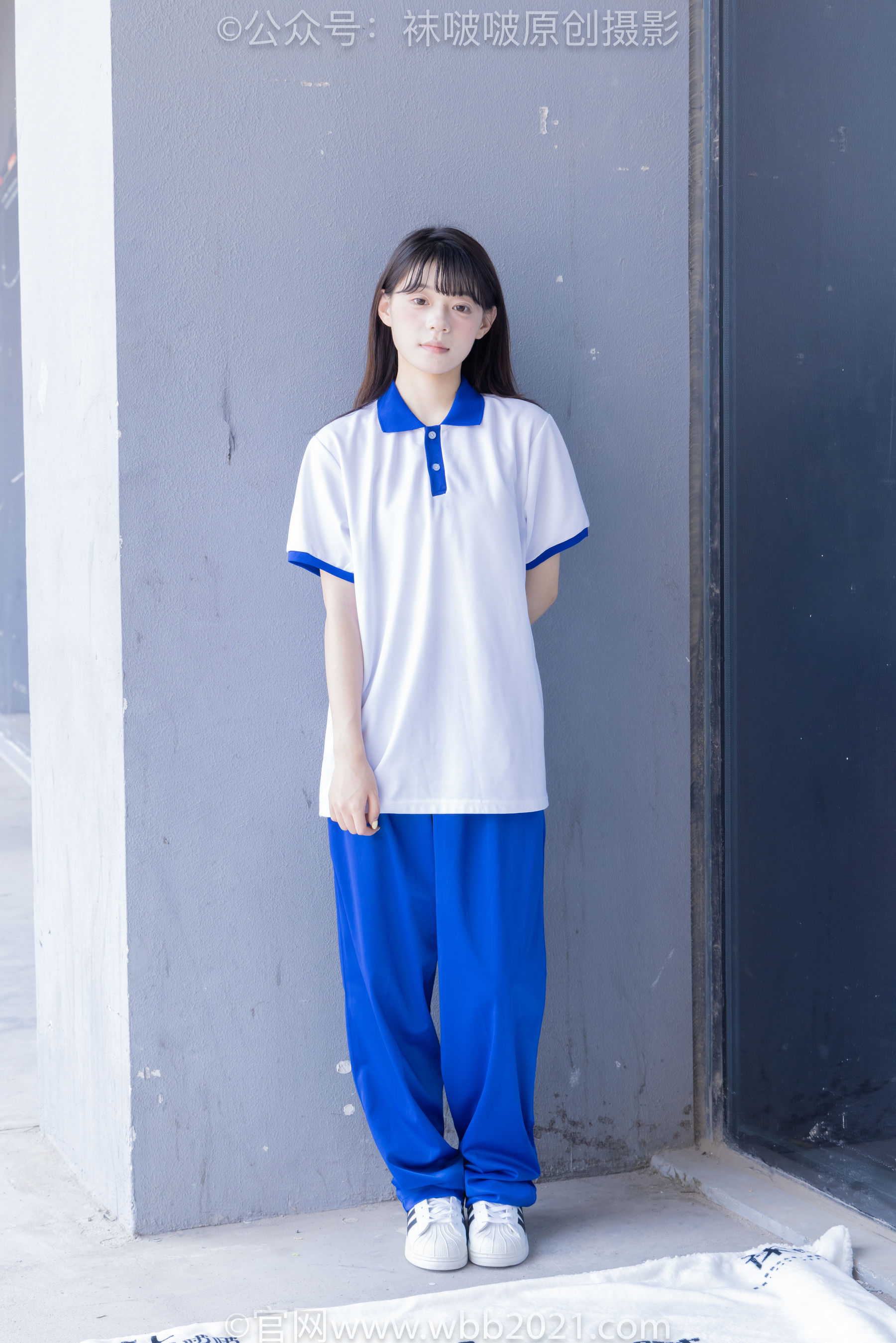 BoBoSocks袜啵啵 No.393 糯米 -板鞋、白棉袜、裸足、校服