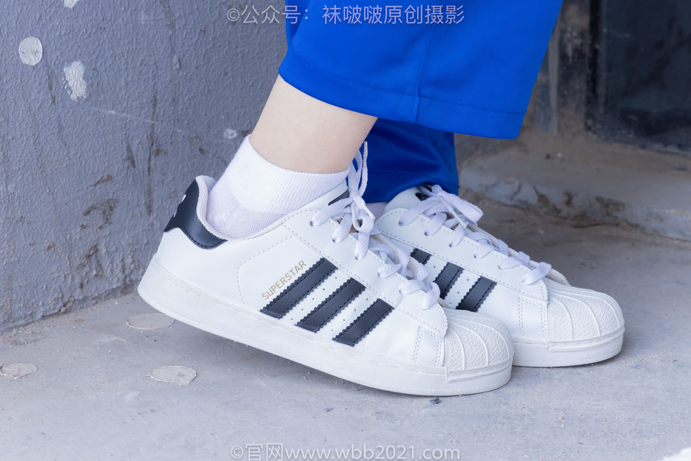 BoBoSocks袜啵啵 No.393 糯米 -板鞋、白棉袜、裸足、校服