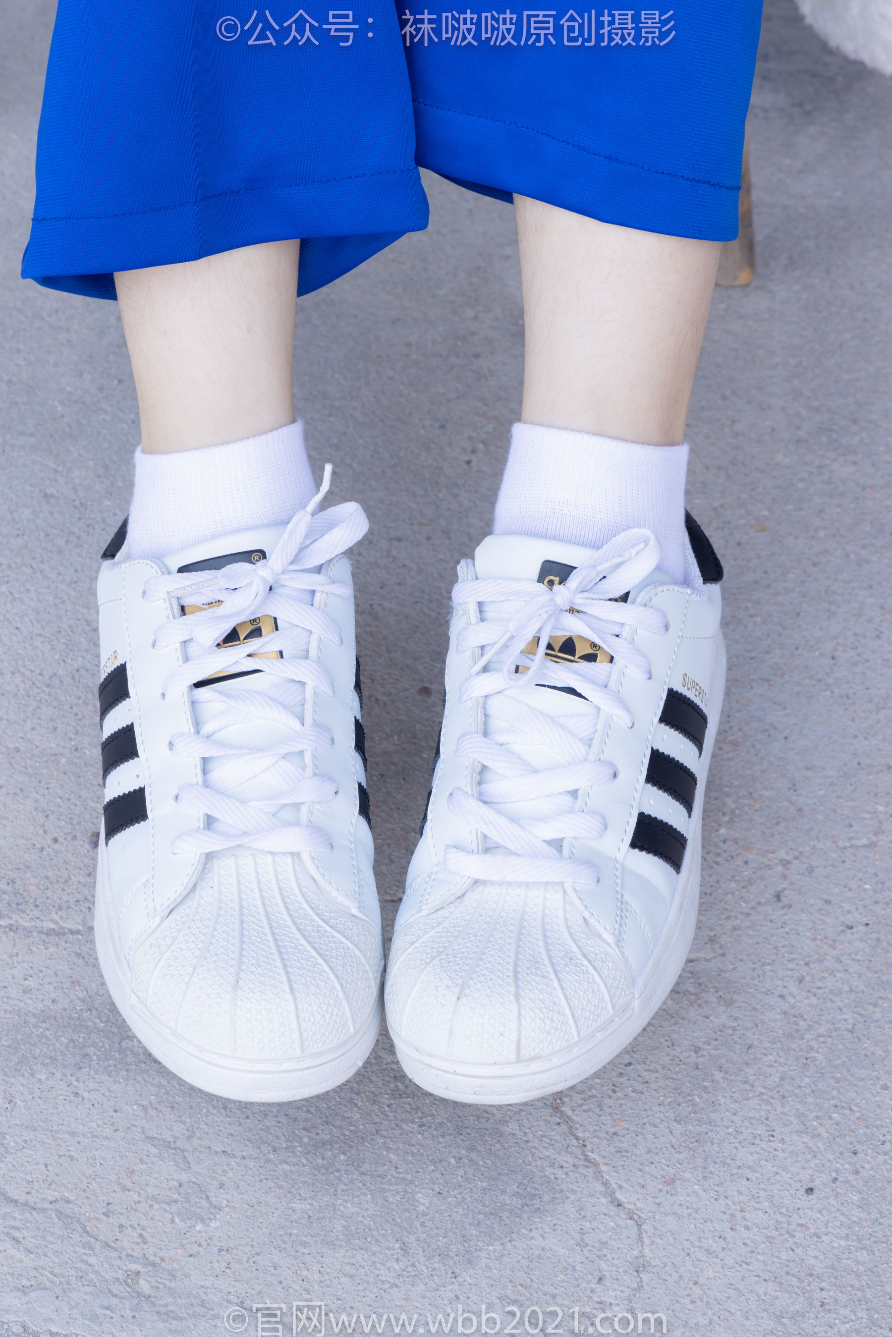 BoBoSocks袜啵啵 No.393 糯米 -板鞋、白棉袜、裸足、校服