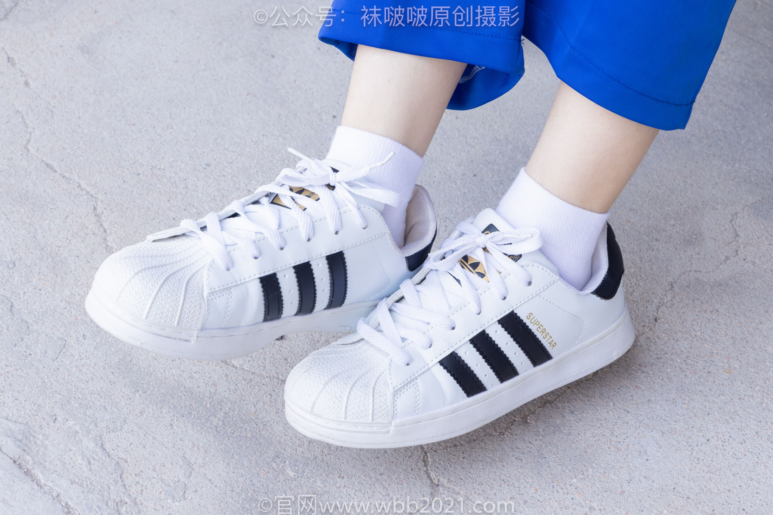 BoBoSocks袜啵啵 No.393 糯米 -板鞋、白棉袜、裸足、校服