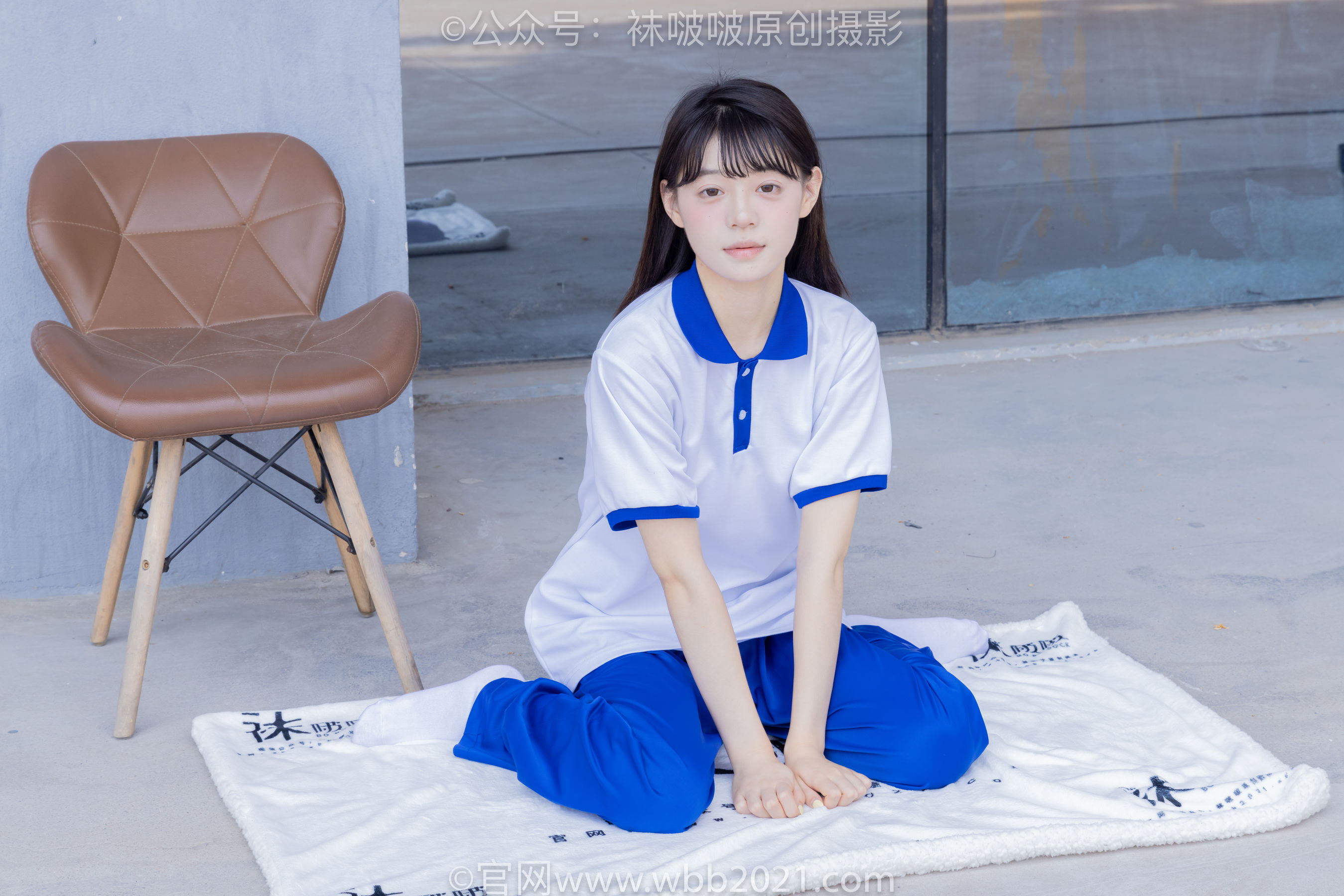 BoBoSocks袜啵啵 No.393 糯米 -板鞋、白棉袜、裸足、校服