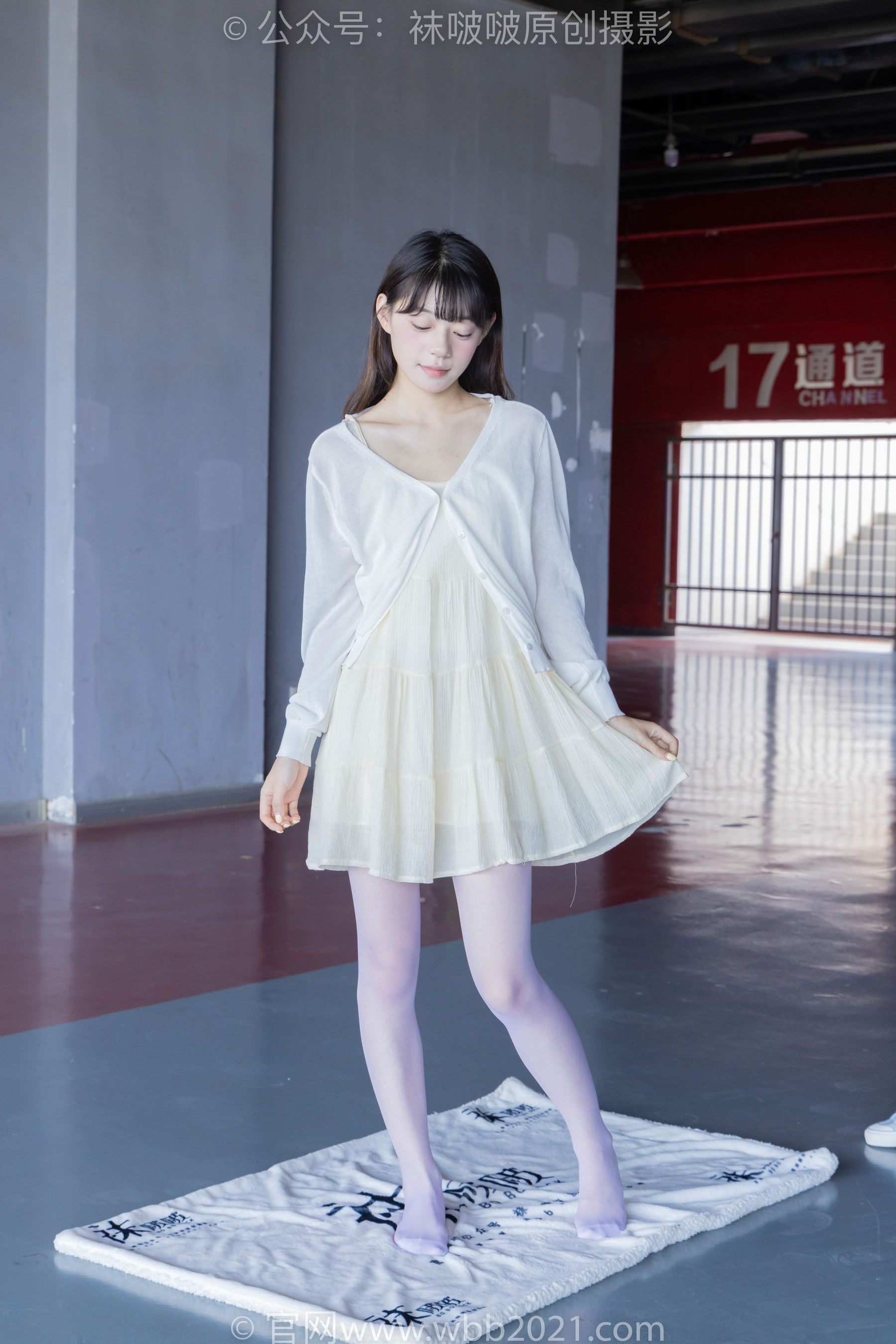 BoBoSocks袜啵啵 No.395 糯米 -板鞋、白丝