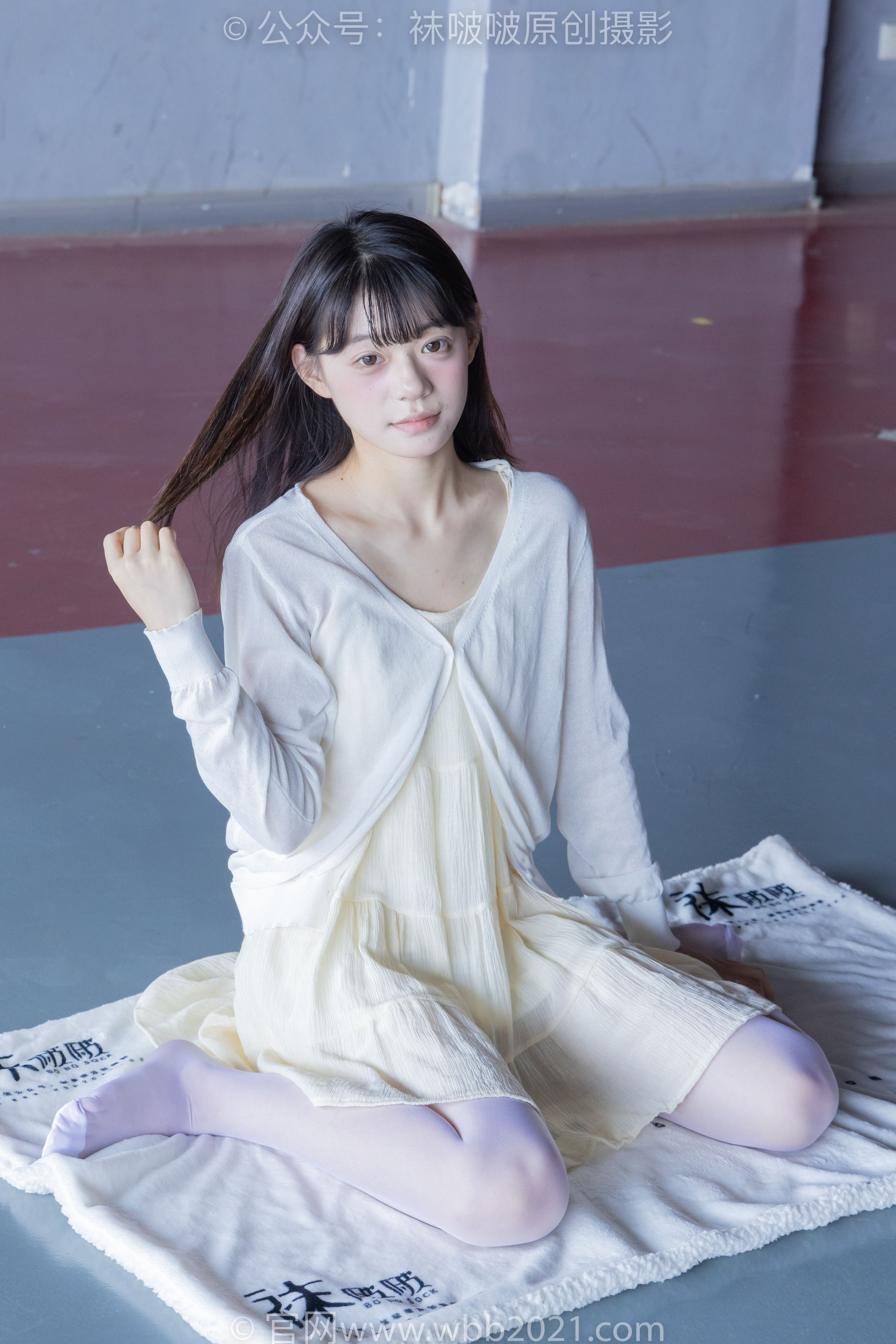 BoBoSocks袜啵啵 No.395 糯米 -板鞋、白丝