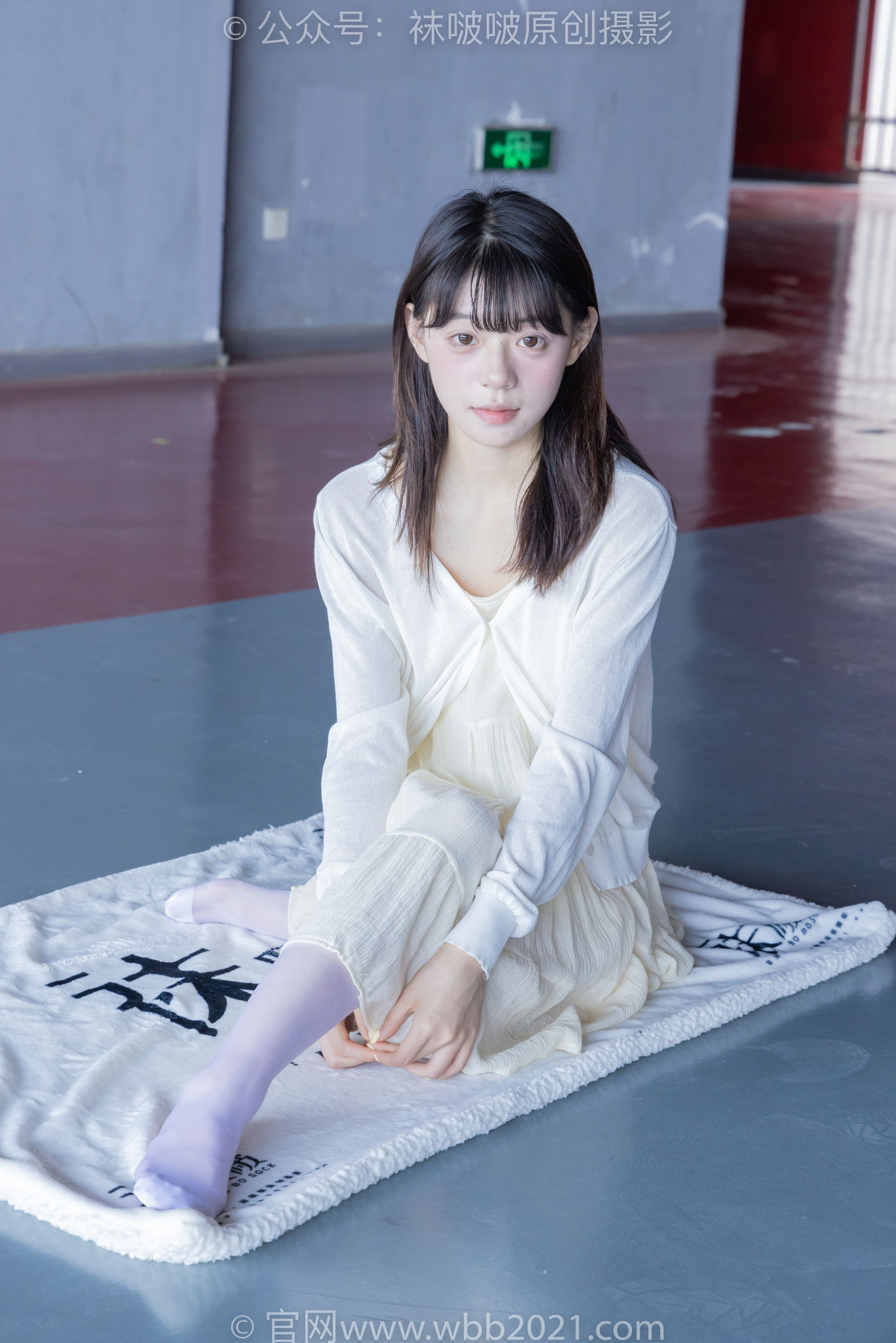 BoBoSocks袜啵啵 No.395 糯米 -板鞋、白丝