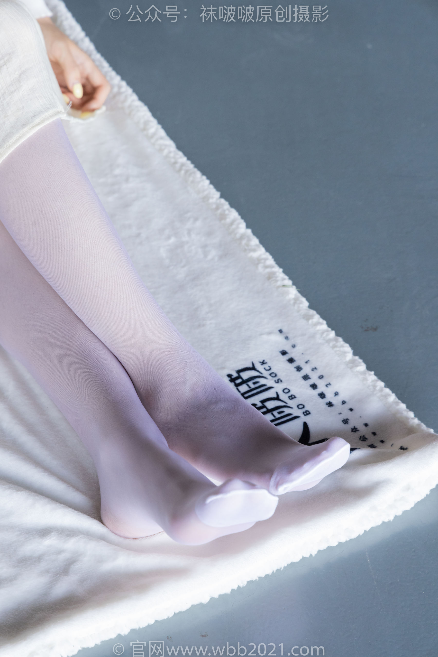 BoBoSocks袜啵啵 No.395 糯米 -板鞋、白丝