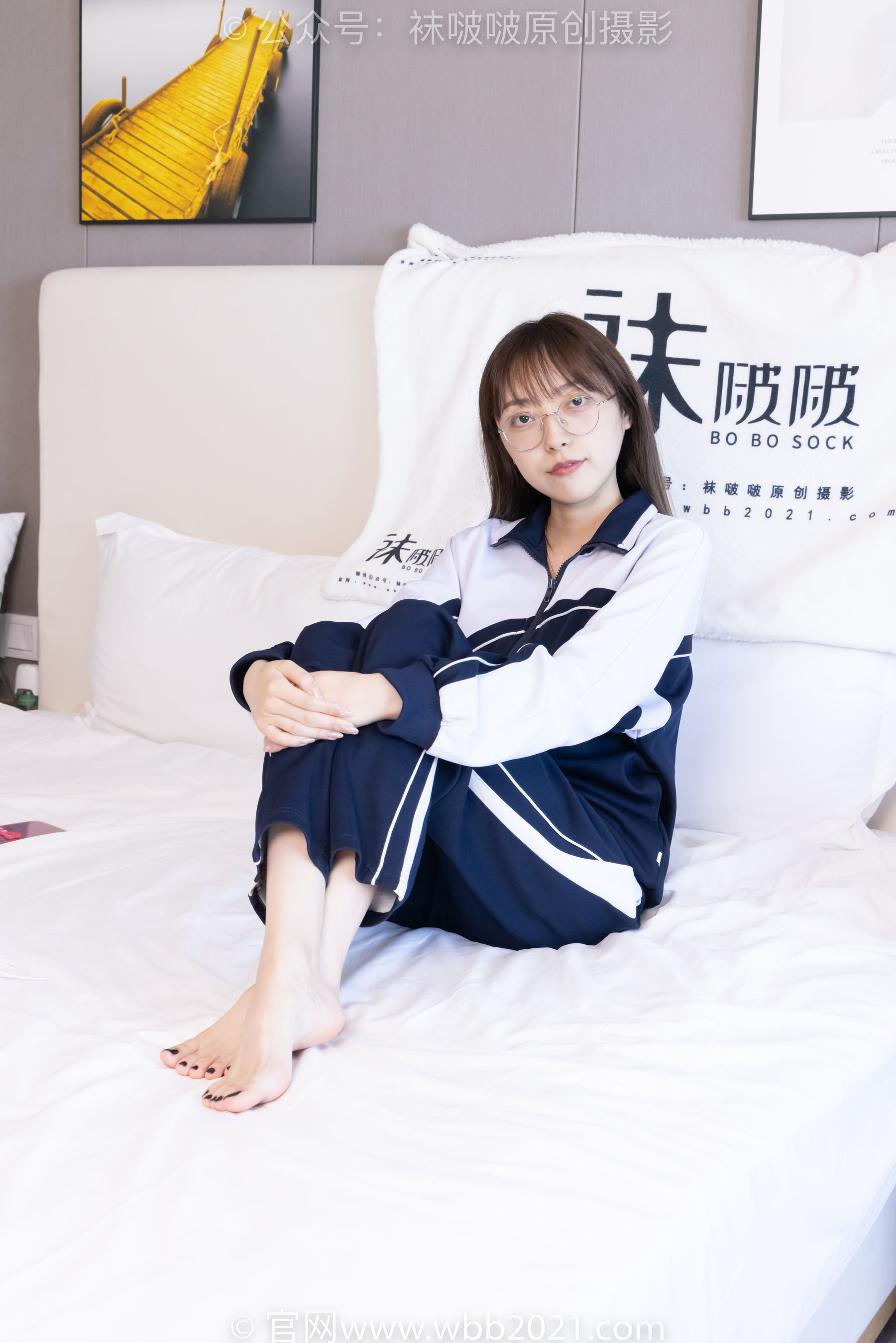 BoBoSocks袜啵啵 No.398 稚予 -板鞋、白船袜、裸足、裸足
