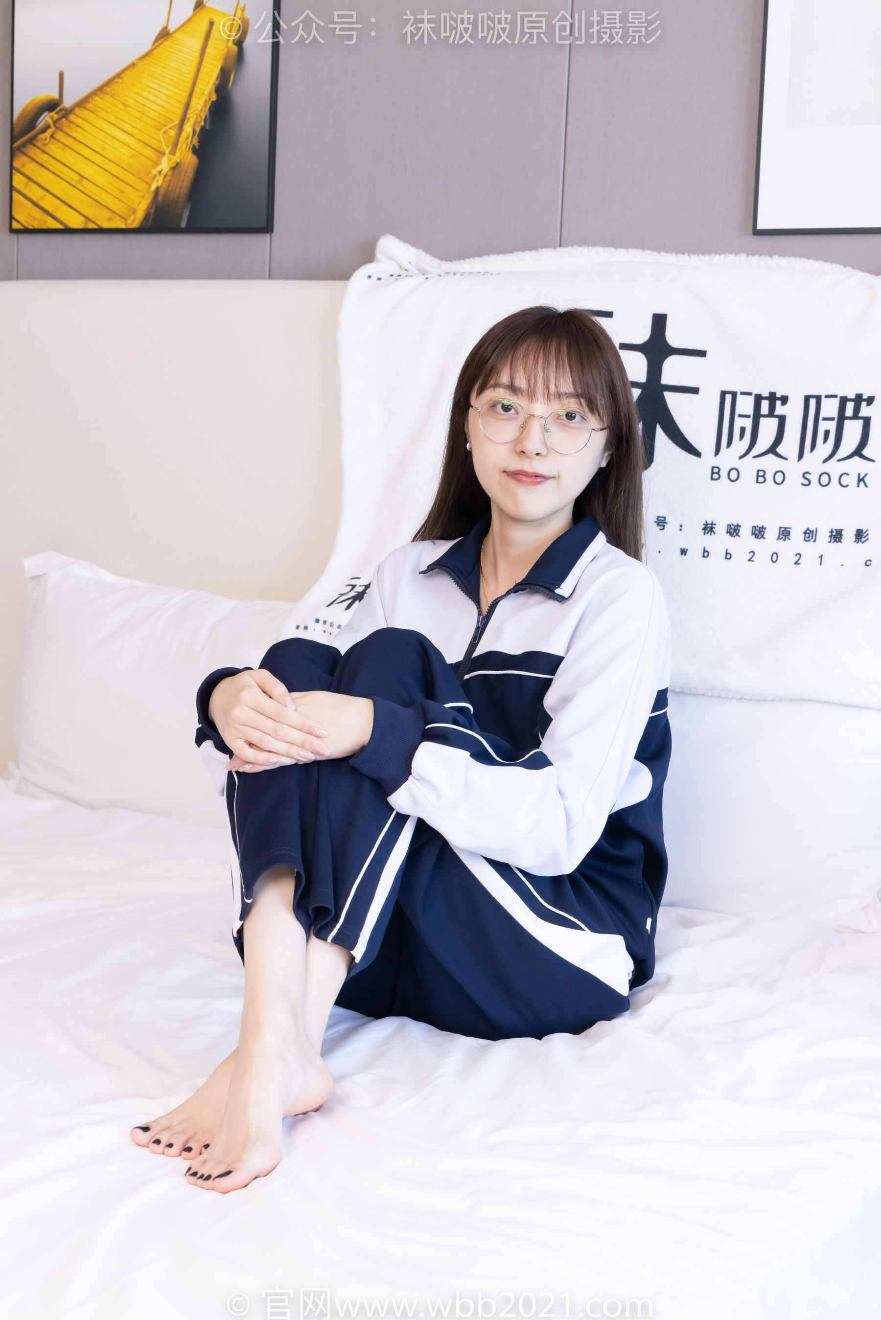 BoBoSocks袜啵啵 No.398 稚予 -板鞋、白船袜、裸足、裸足