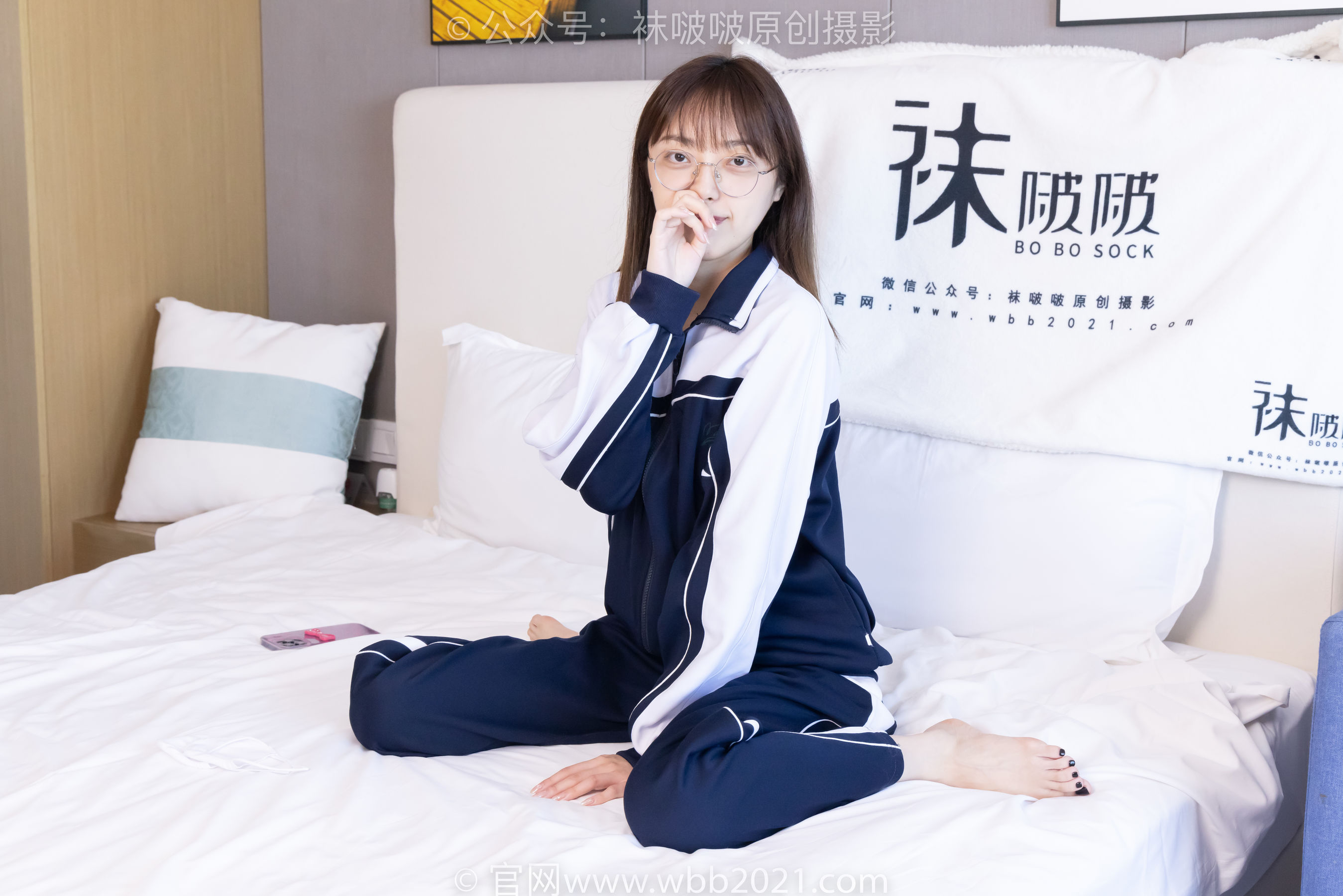 BoBoSocks袜啵啵 No.398 稚予 -板鞋、白船袜、裸足、裸足