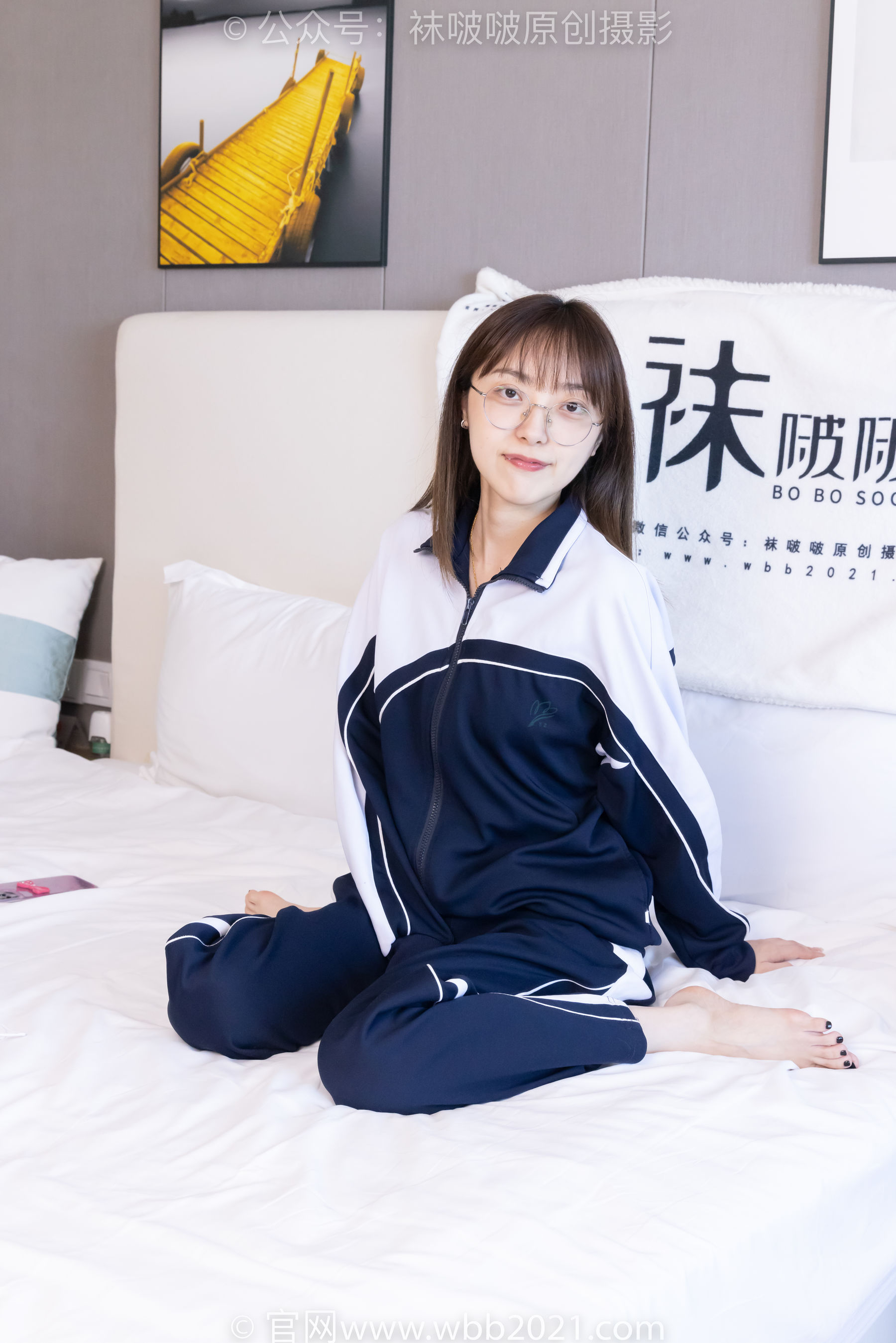 BoBoSocks袜啵啵 No.398 稚予 -板鞋、白船袜、裸足、裸足