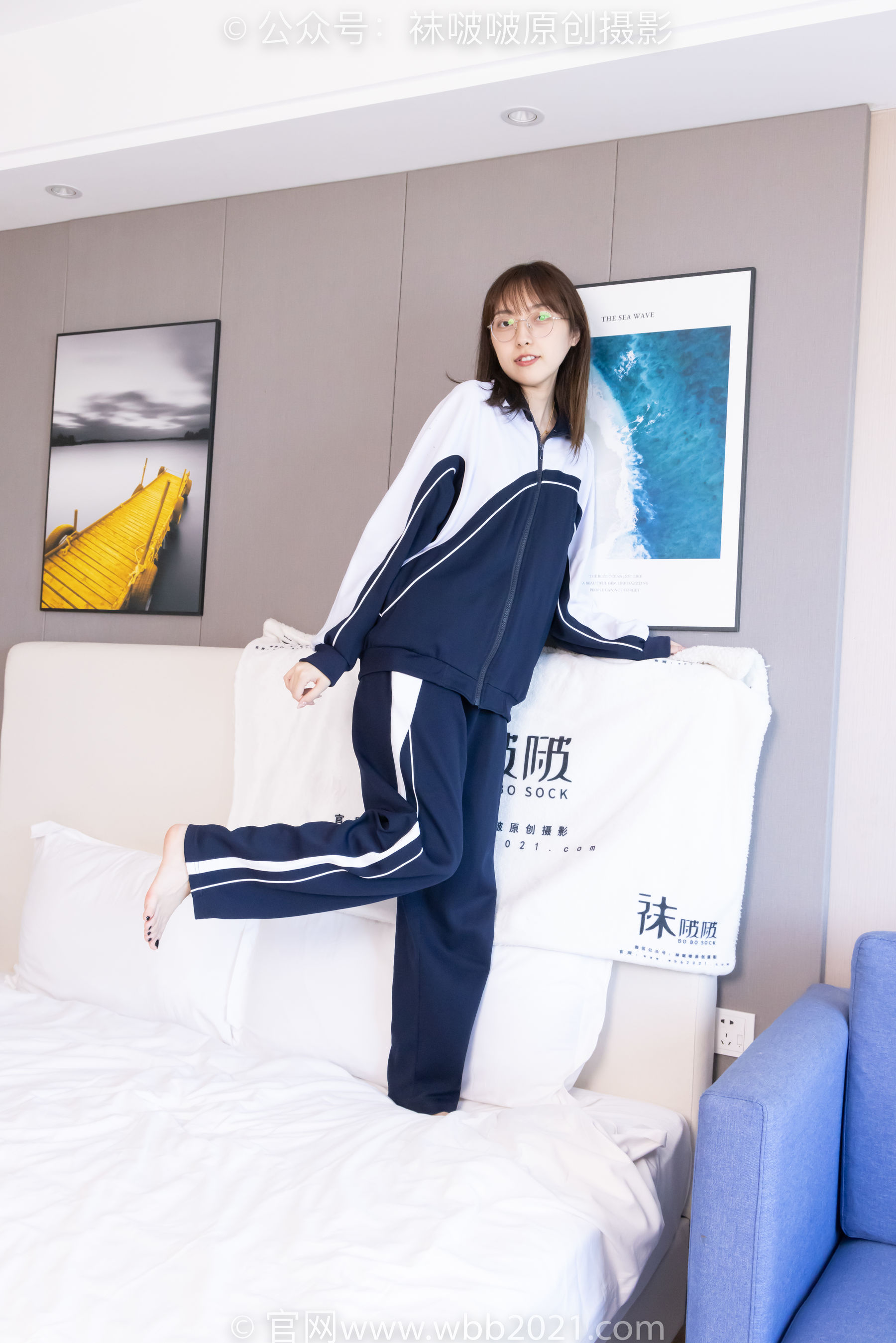 BoBoSocks袜啵啵 No.398 稚予 -板鞋、白船袜、裸足、裸足