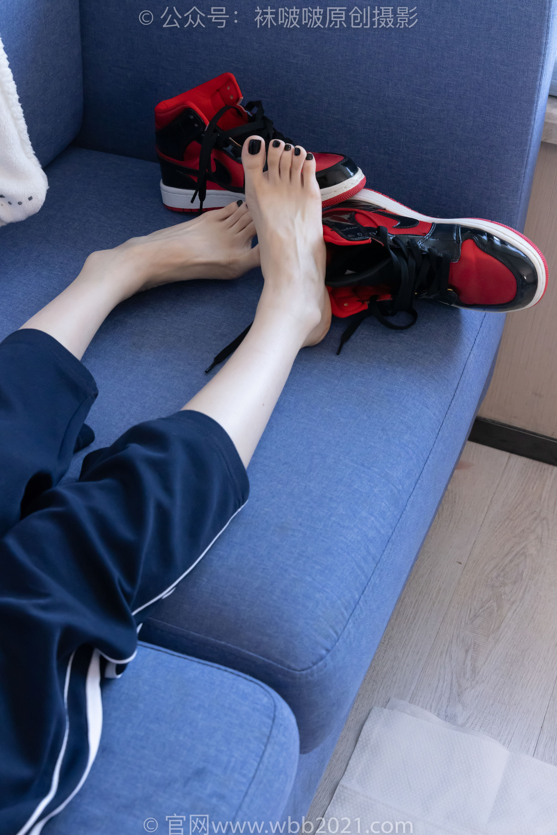 BoBoSocks袜啵啵 No.398 稚予 -板鞋、白船袜、裸足、裸足